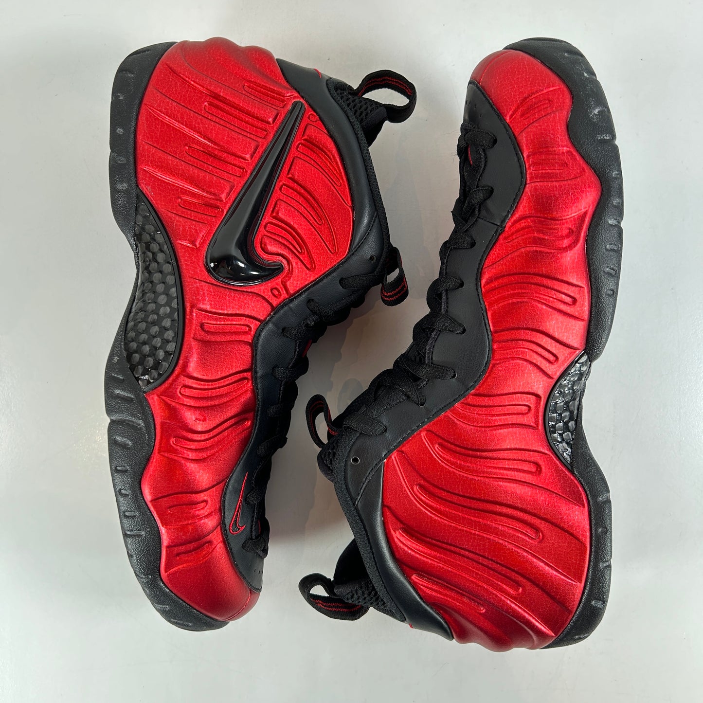624041 604 Nike Air Foamposite Pro University Red [USED] - 11 M (VNDS) (Replace Box)