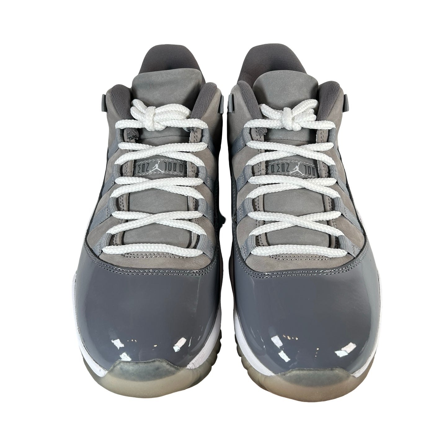 528895 003 Air Jordan 11 Retro Low Cool Grey - 10.5 M (Soles Yellowing)