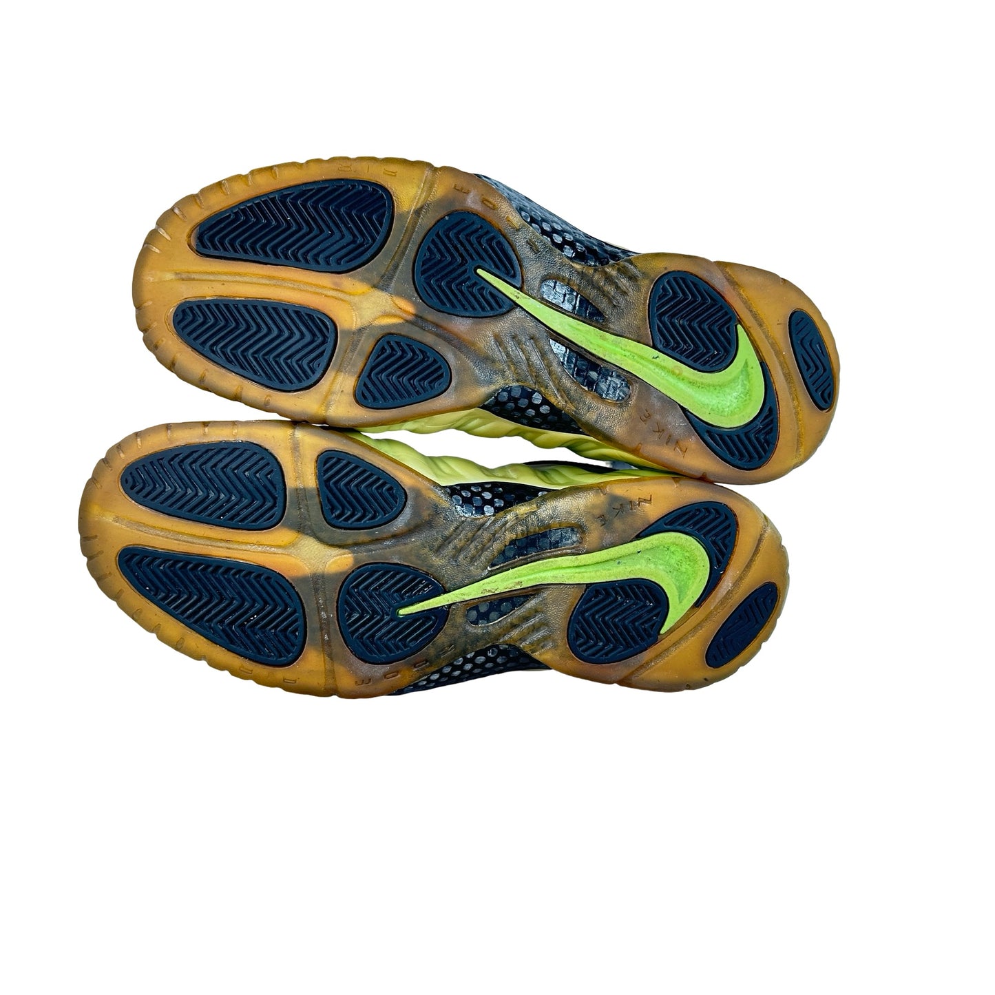 624041 300 Nike Air Foamposite Pro Electric Green [USED] - 10 M (Used) (Replace Box)