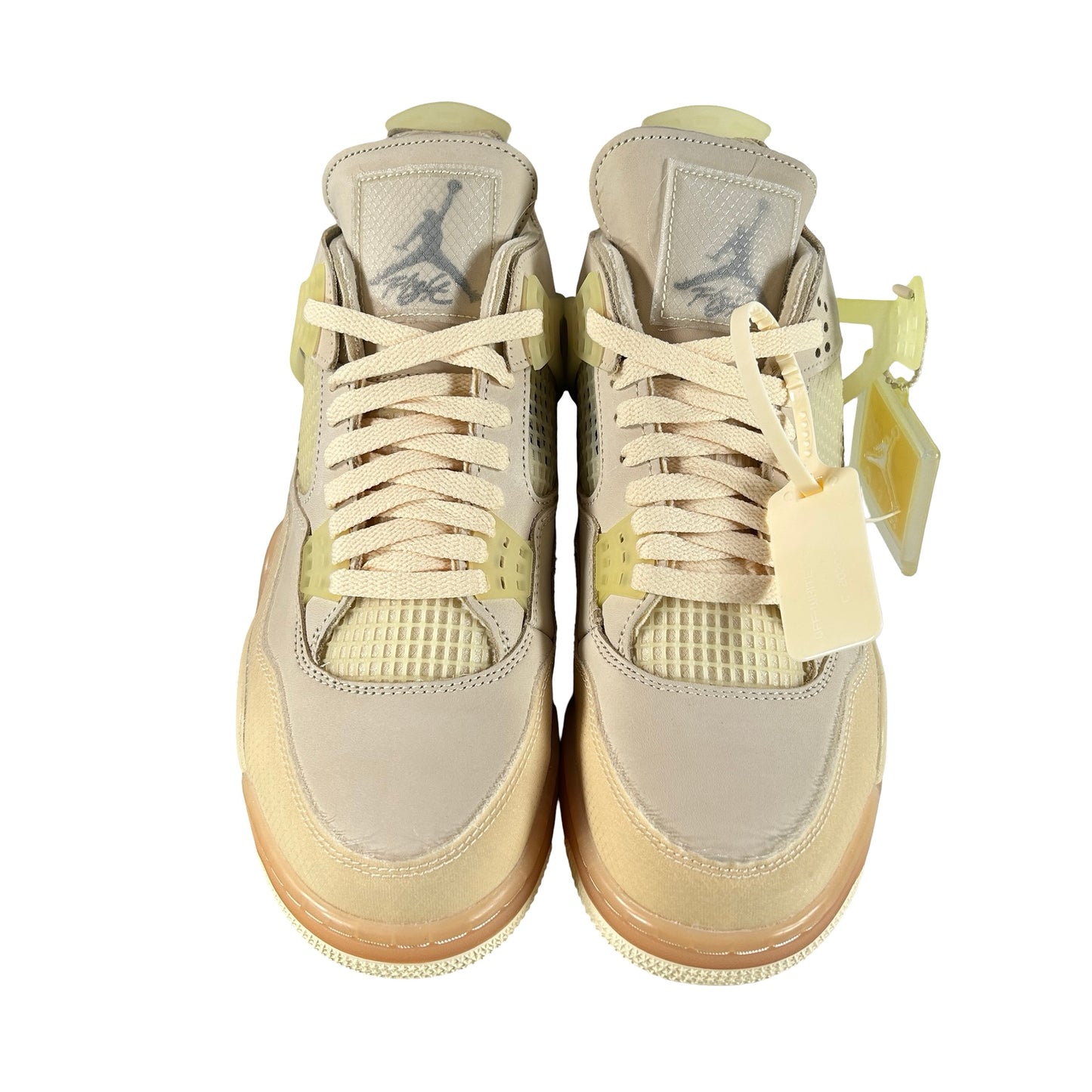 CV9388 100 Jordan 4 Off-White Sail [CONDITIONAL] - 12 W (Yellowing) (Damaged Lid)