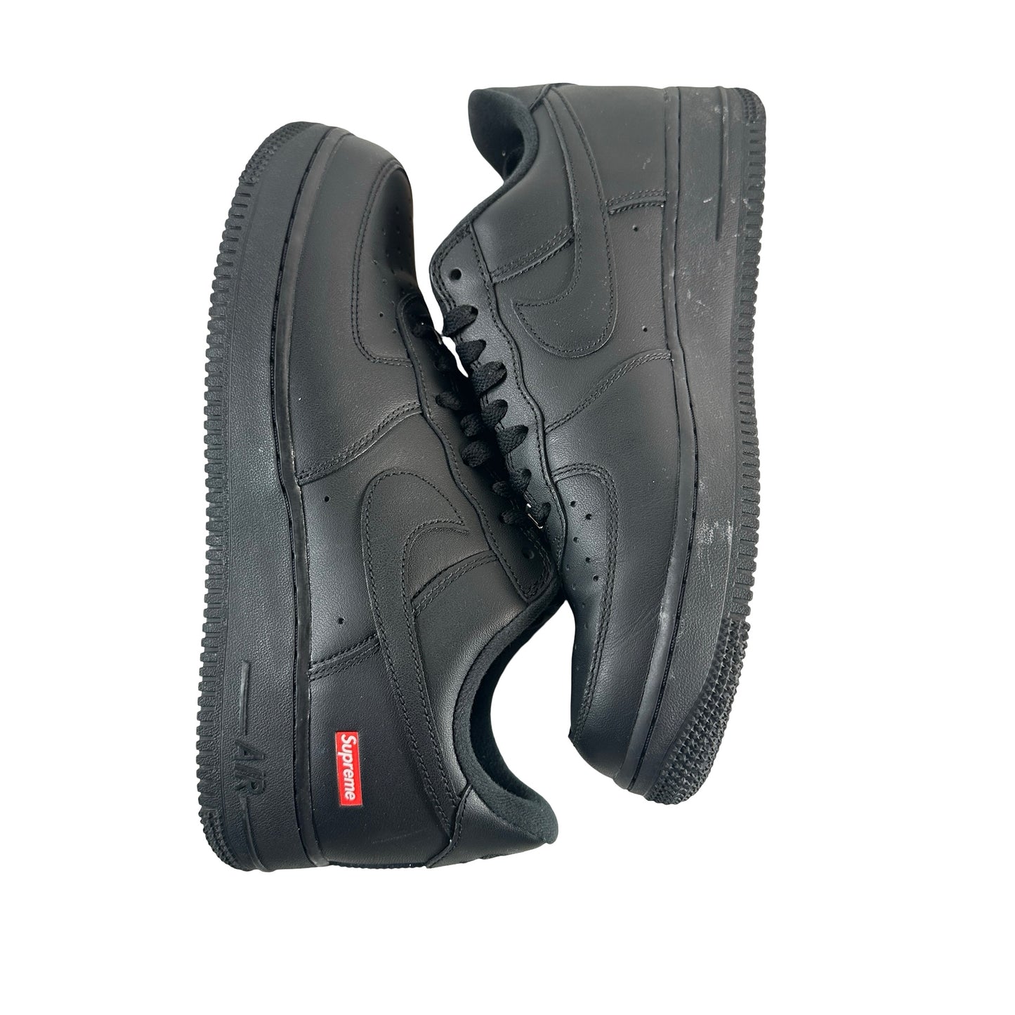 CU9225 001 Air Force 1 Low Supreme Black [USED] - 8.5 M (Used4)
