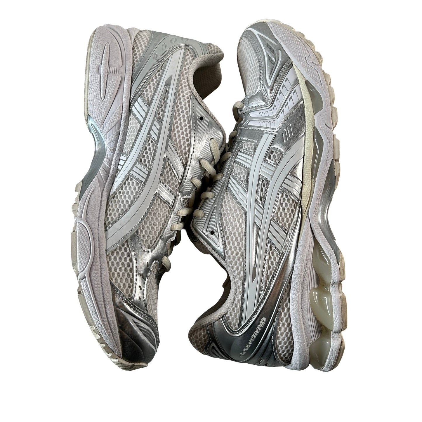 1201A457 100 ASICS Gel-Kayano 14 JJJJound Silver White [USED] - 10.5 M (Used)