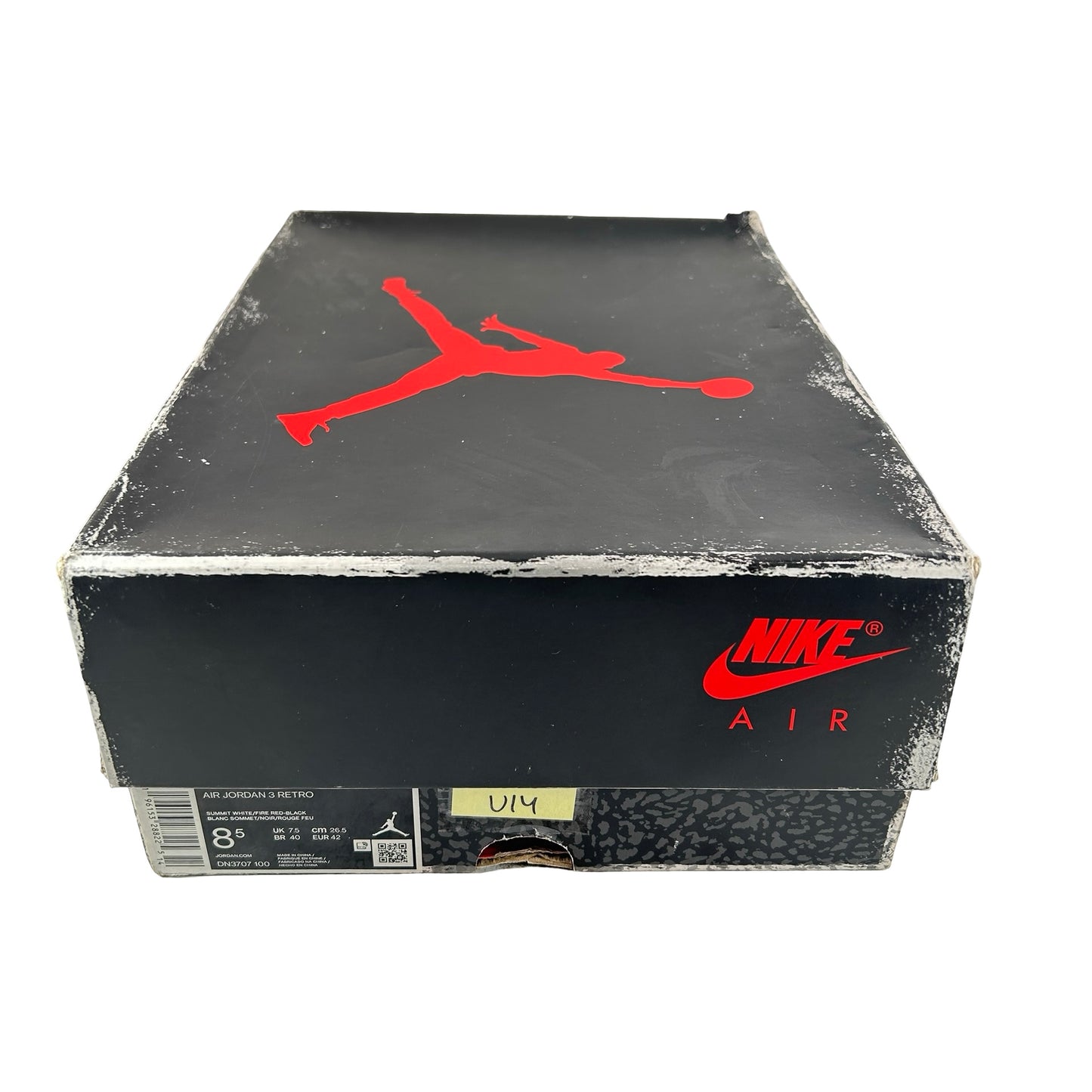DN3707 100 Jordan 3 Retro White Cement Reimagined [USED] - 8.5 M (Used14)