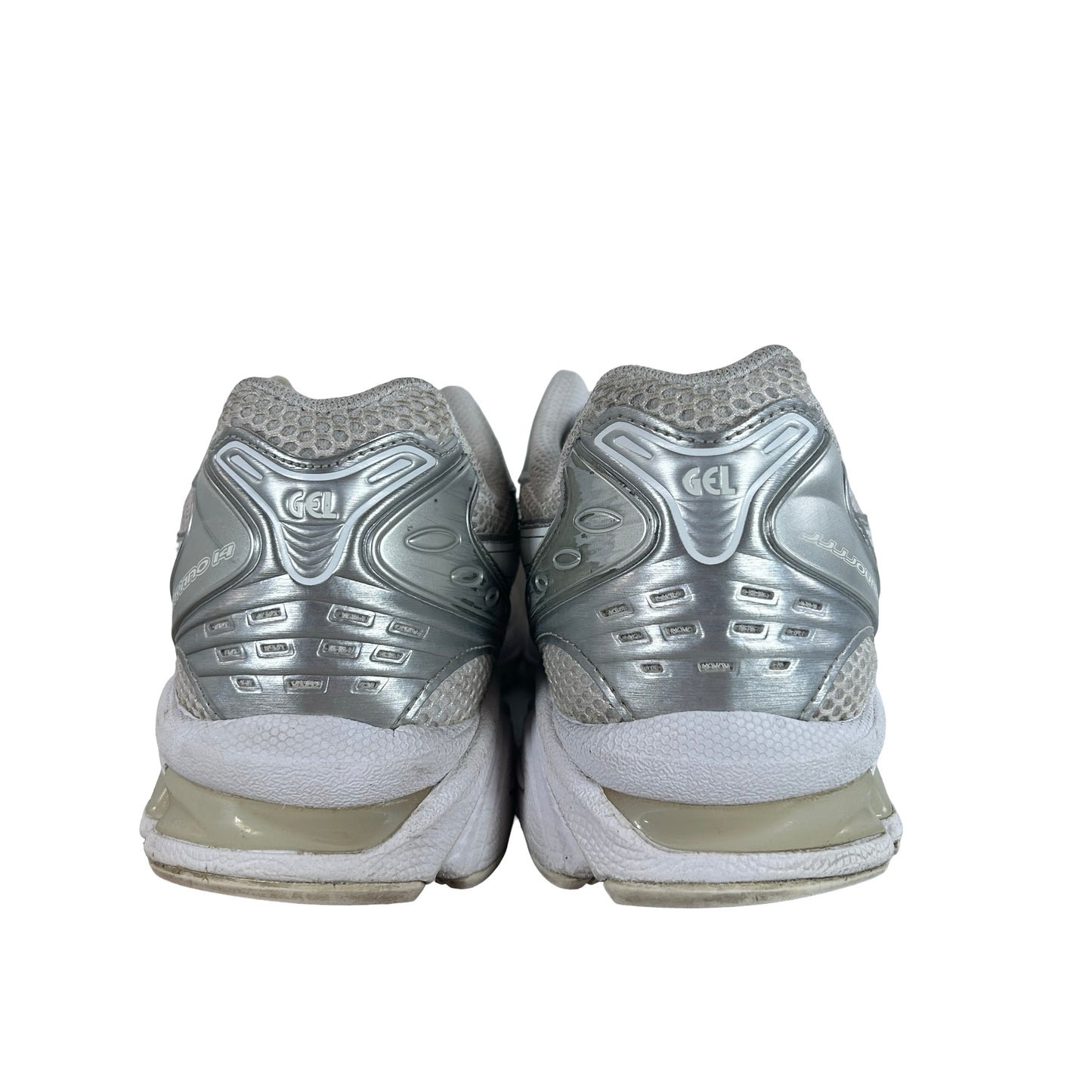1201A457 100 ASICS Gel-Kayano 14 JJJJound Silver White [USED] - 9 M (Used)