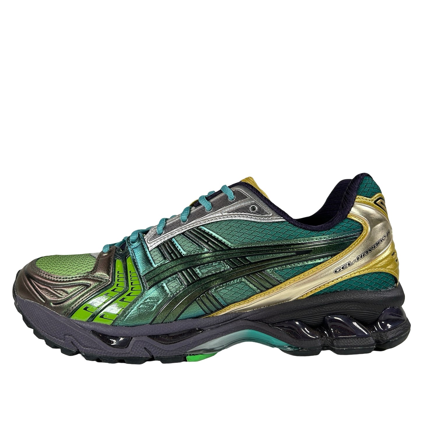 1203A639 300 ASICS Gel-Kayano 14 P. Andrade Gradation Green [USED] - 10 M (Used)