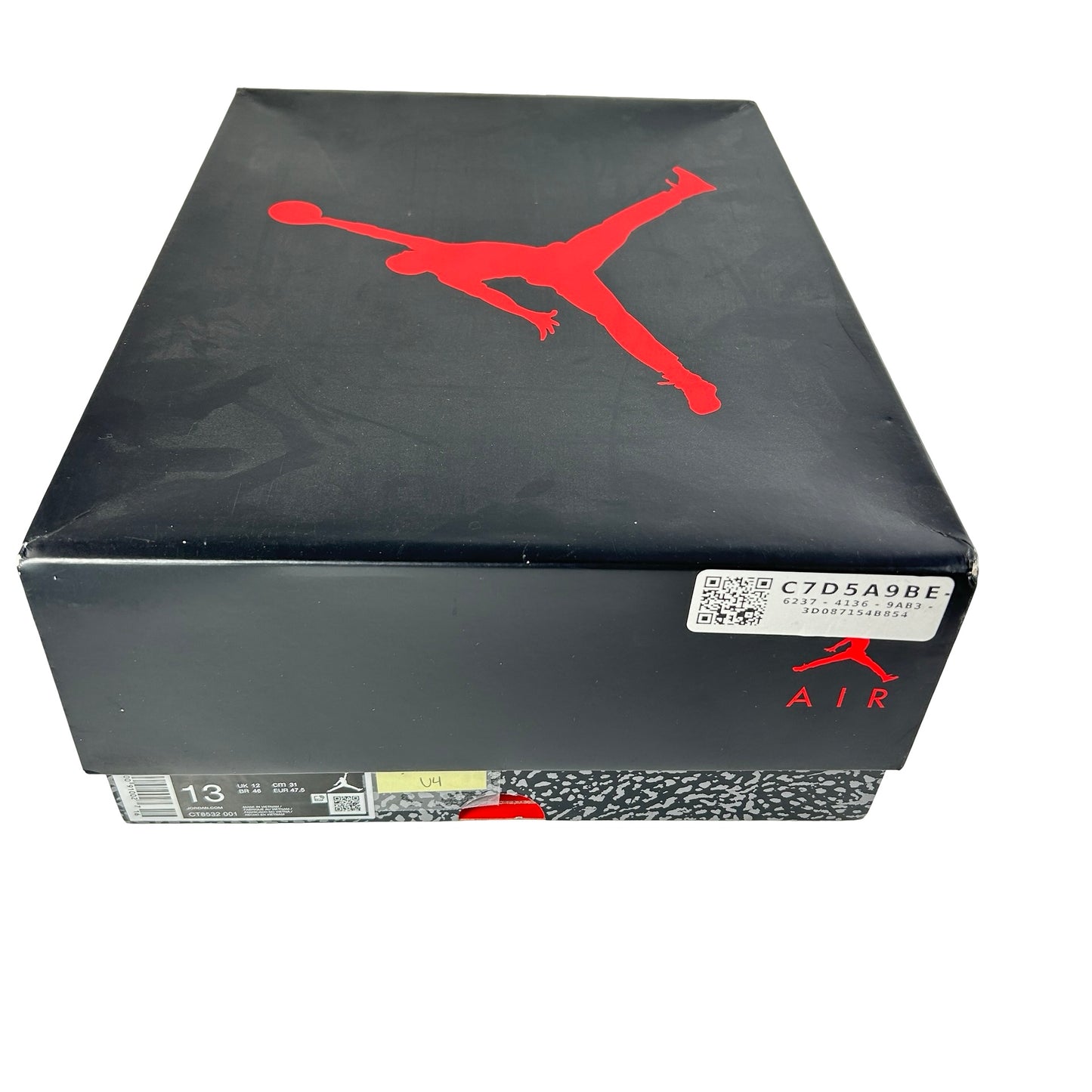 CT8532 001 Jordan 3 Retro Black Cat (2025) [USED] - 13 M (Used4)