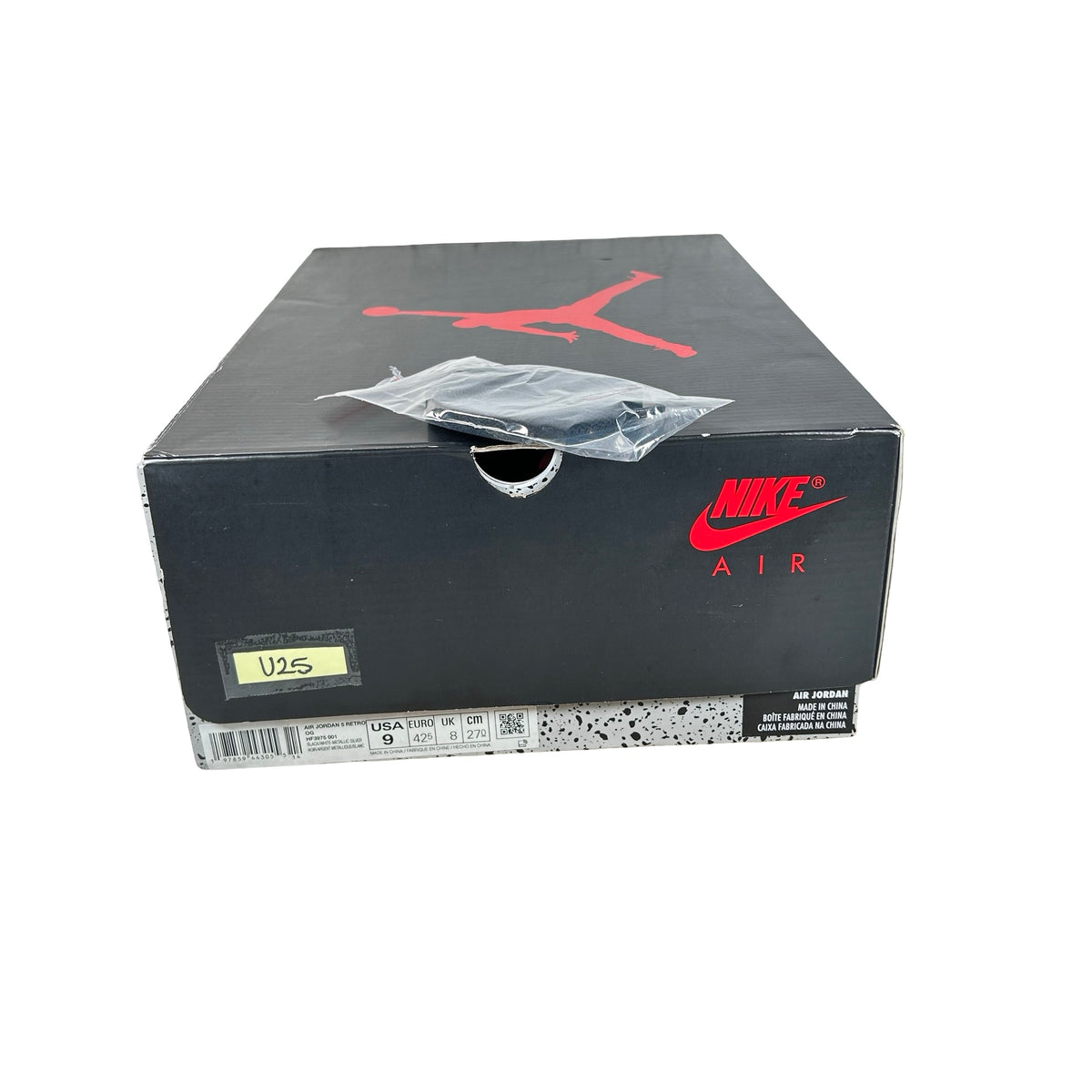HF3975 001 Jordan 5 Retro OG Black Metallic Reimagined [USED] - 9 M (Used25)