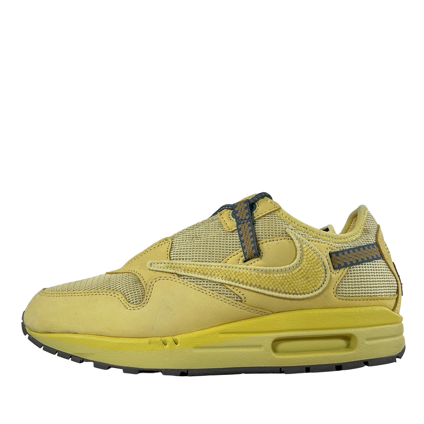 DO9392 700 Nike Air Max 1 Travis Scott Cactus Jack Saturn Gold [USED] - 10 M (Used)