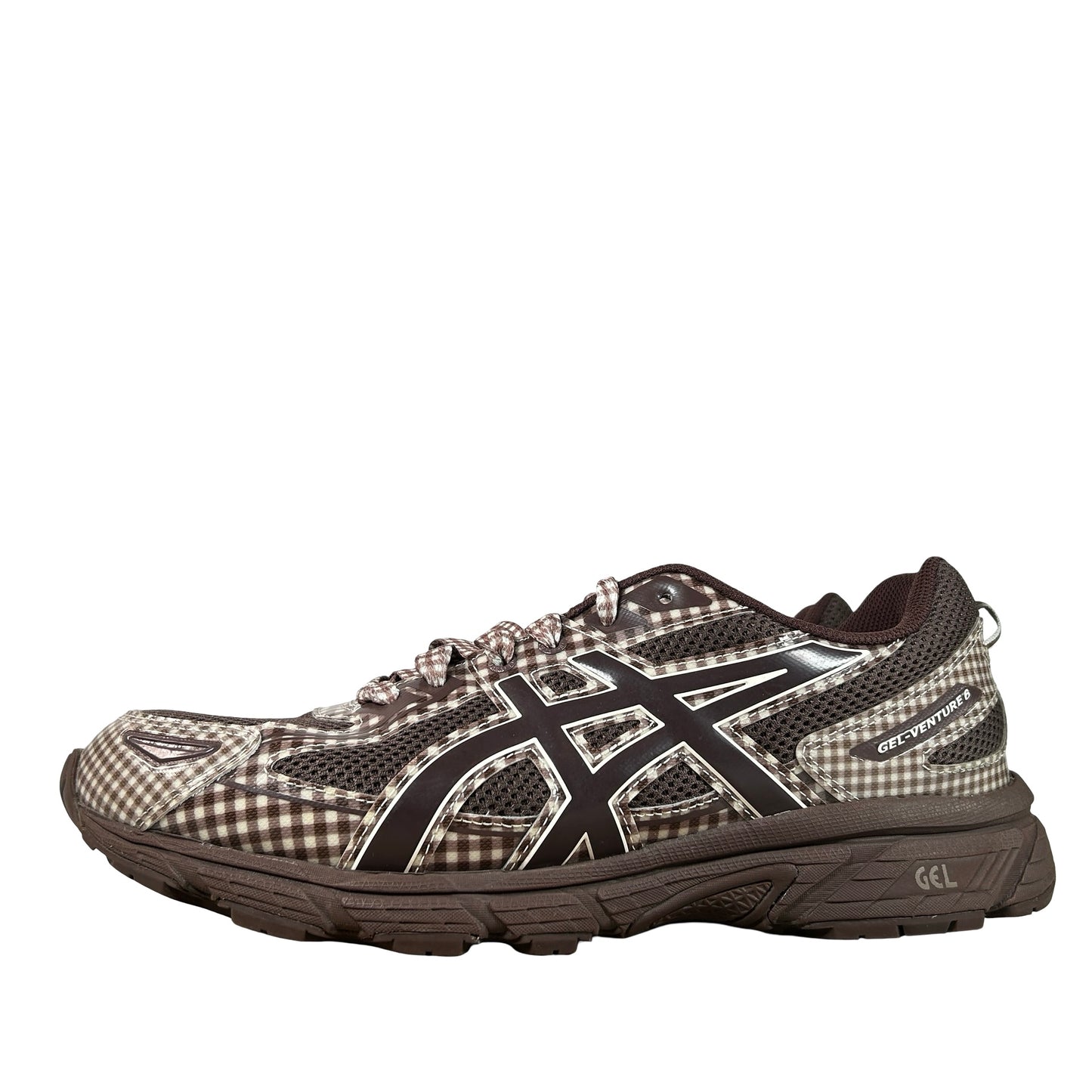 1203A712 200 SICS Gel-Venture 6 Story mfg. Reddish Brown Gingham [USED] - 11.5 M (Used) (No Box)