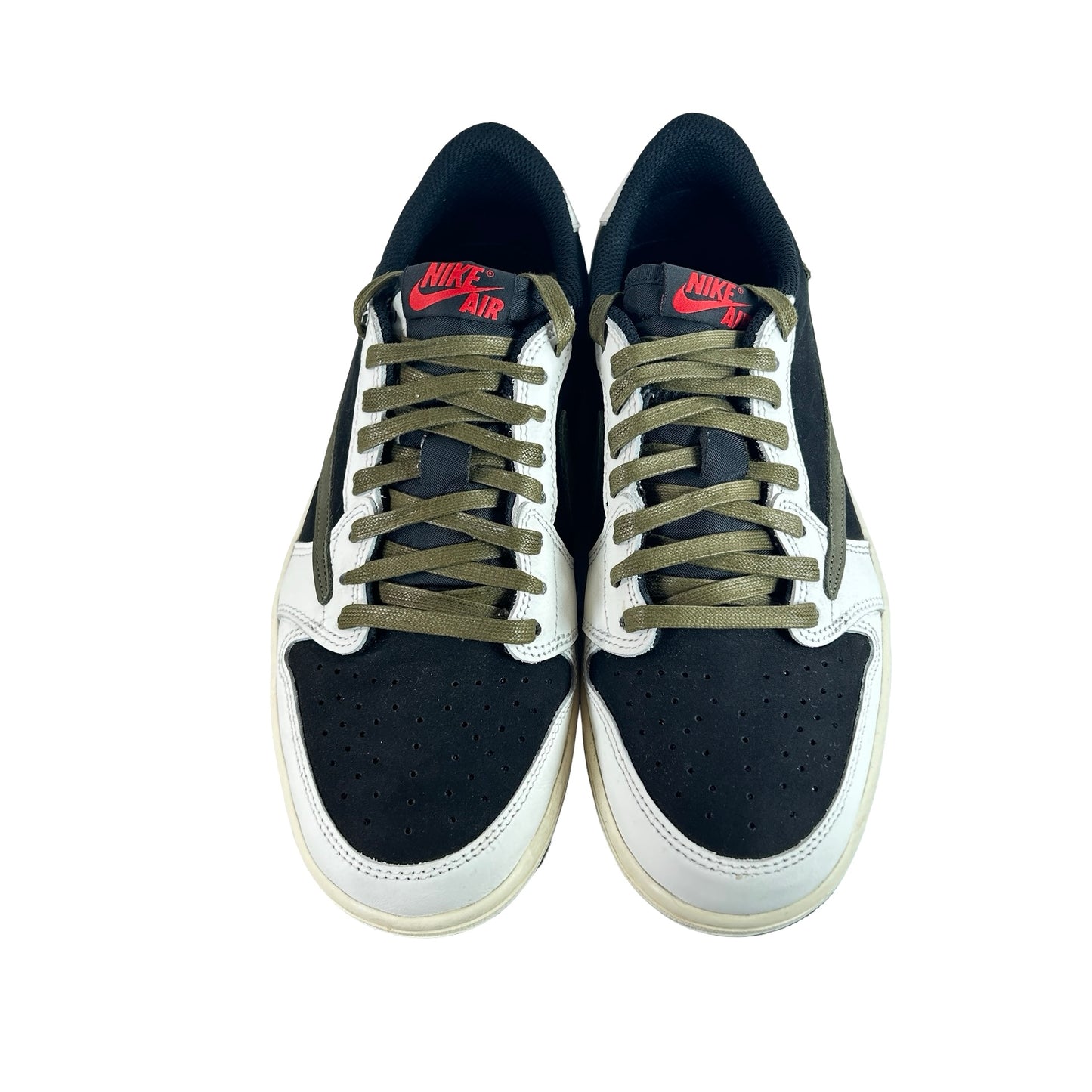 DZ4137 106 Jordan 1 Retro Low OG SP Travis Scott Olive (W) [USED] - 9 W (Used5)