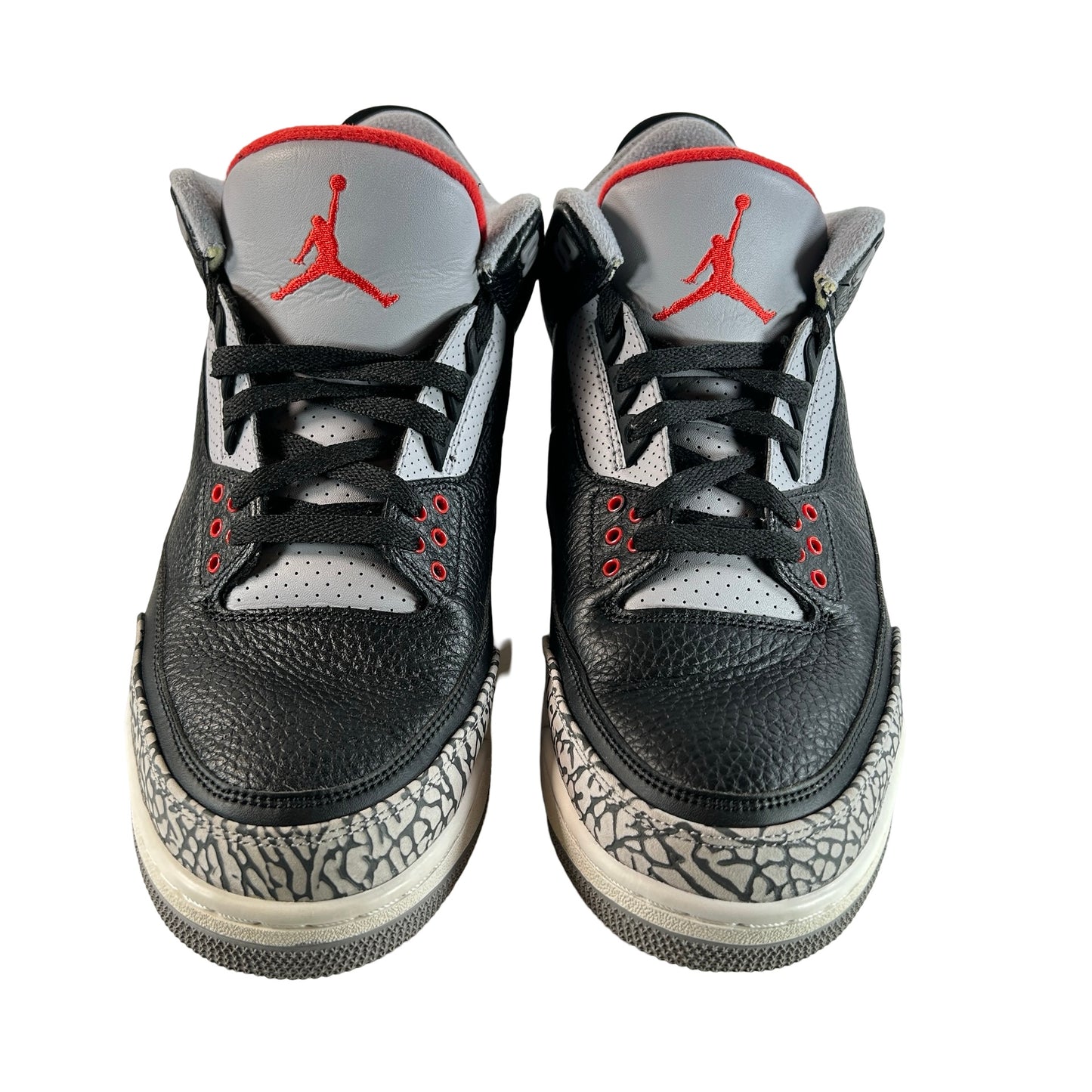 854262 001 Jordan 3 Black Cement 2018 [USED] - 11.5 M (Used) (Replace Box)