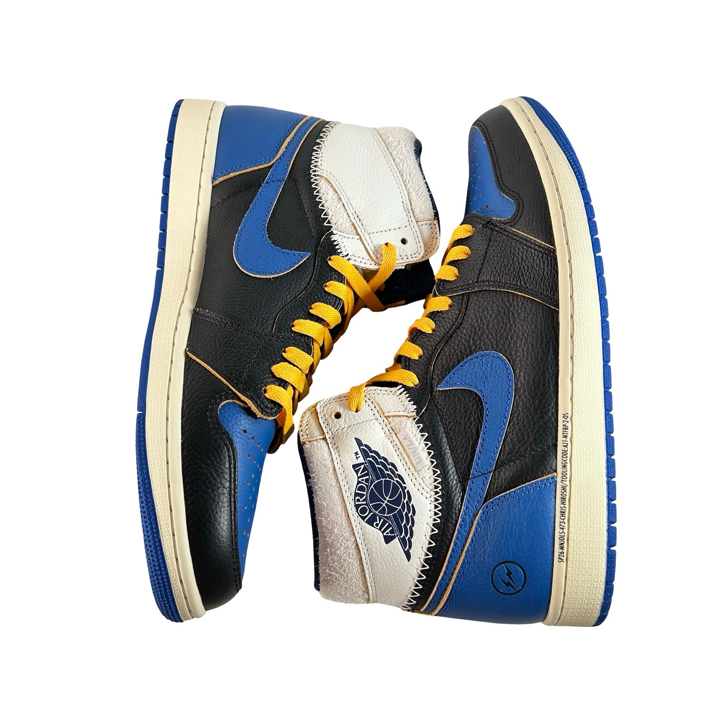 IO7847 001 Jordan 1 Retro High OG SP Fragment x Union LA Sport Royal [USED] - 11.5 M (VNDS)