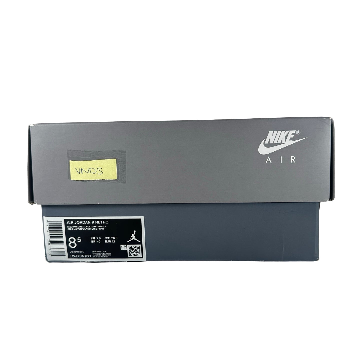 HV4794 011 Jordan 9 Retro Cool Grey (2025) [USED] - 8.5 M (VNDS)