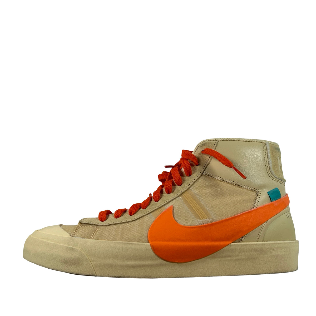 AA3832 700 Nike Blazer Off-White Orange [USED] - 11.5 M (Used) (No Box)