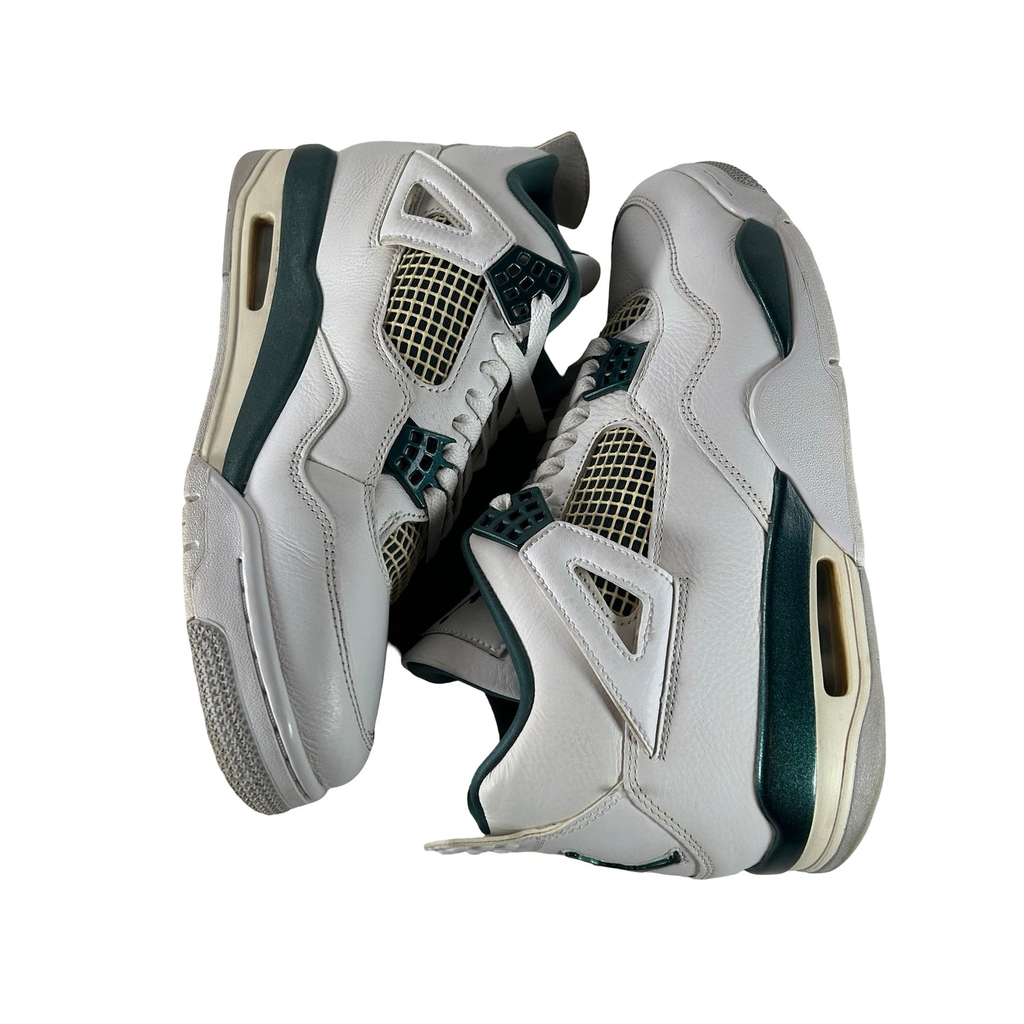FQ8138 103 Jordan 4 Retro Oxidized Green [USED] - 9.5 M (Used) (No Box)