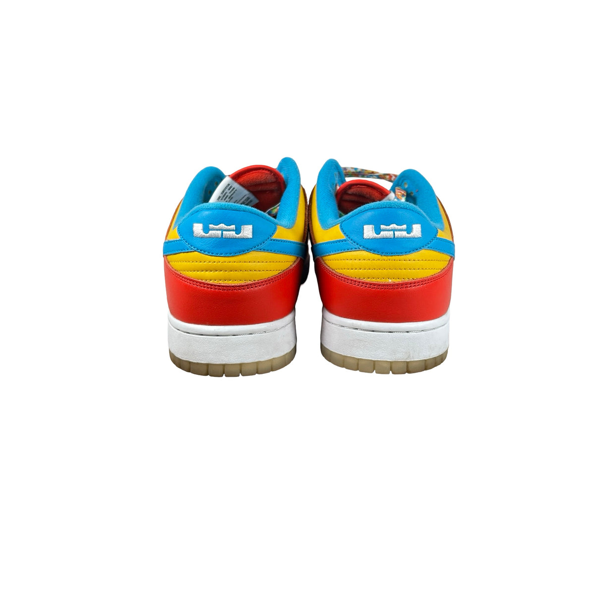 DH8009 600 Nike Dunk Low QS LeBron James Fruity Pebbles [USED] - 14 M (Used)