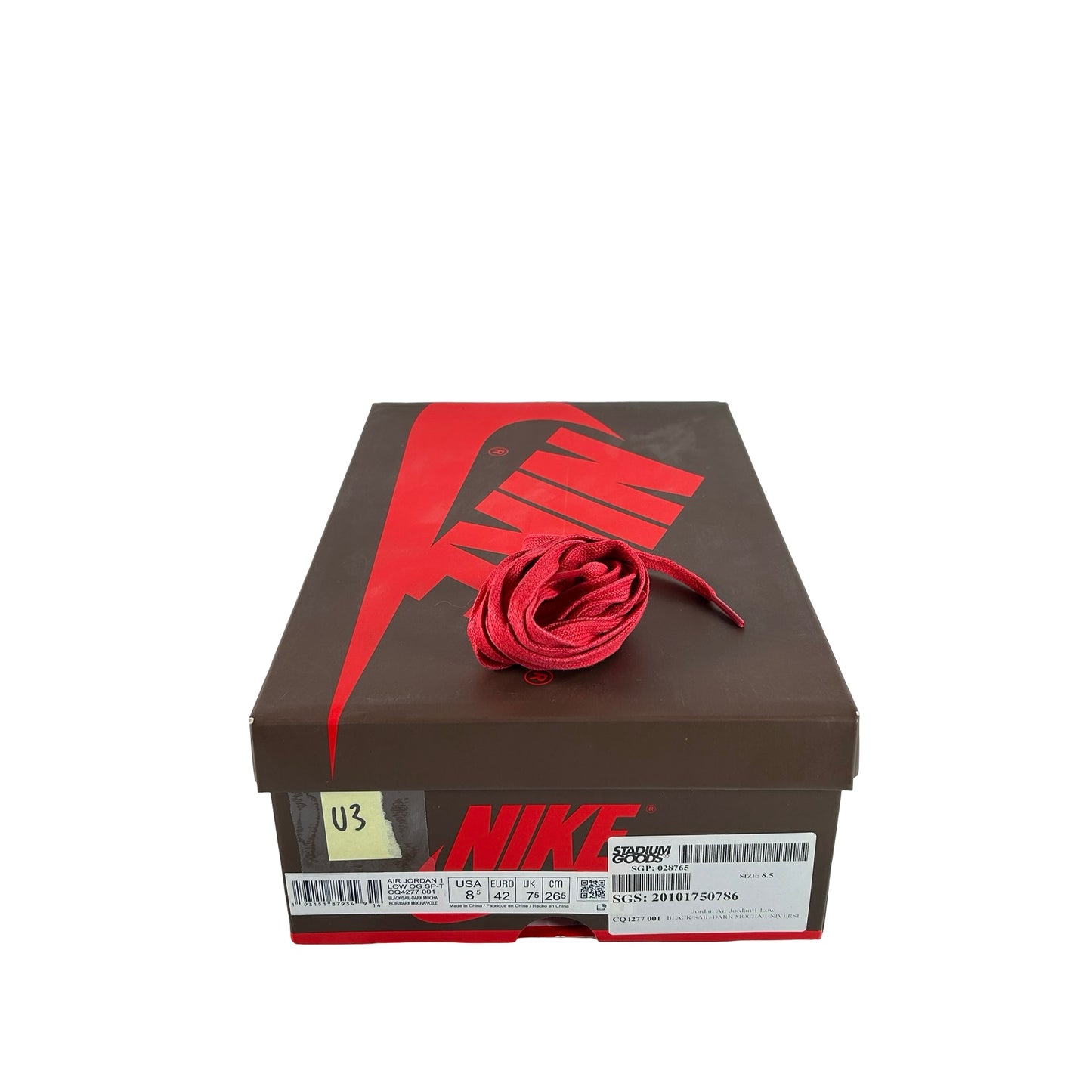 CQ4277 001 Jordan 1 Low Travis Scott Mocha [USED] - 8.5 M (Used3)