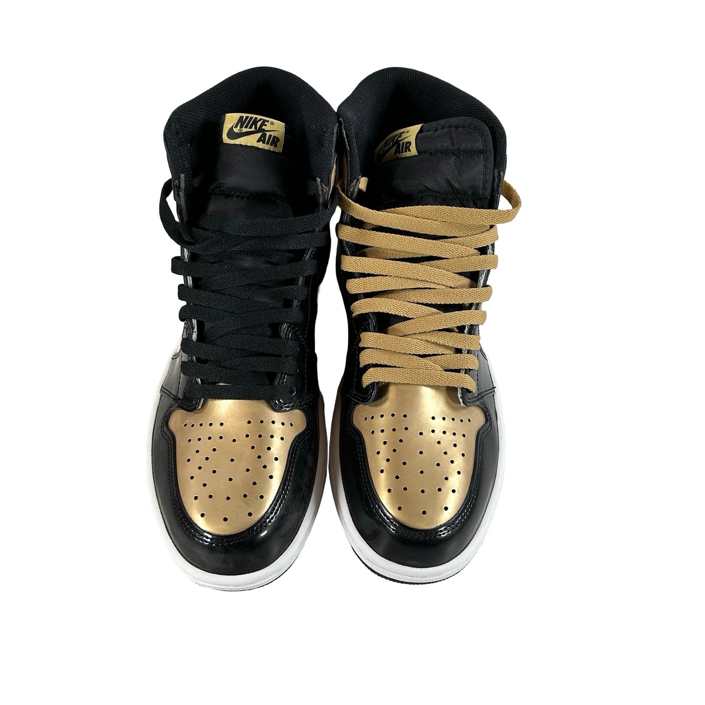 861428 007 Jordan 1 Retro High NRG Patent Gold Toe [CONDITIONAL] - 10 M (Ashy)