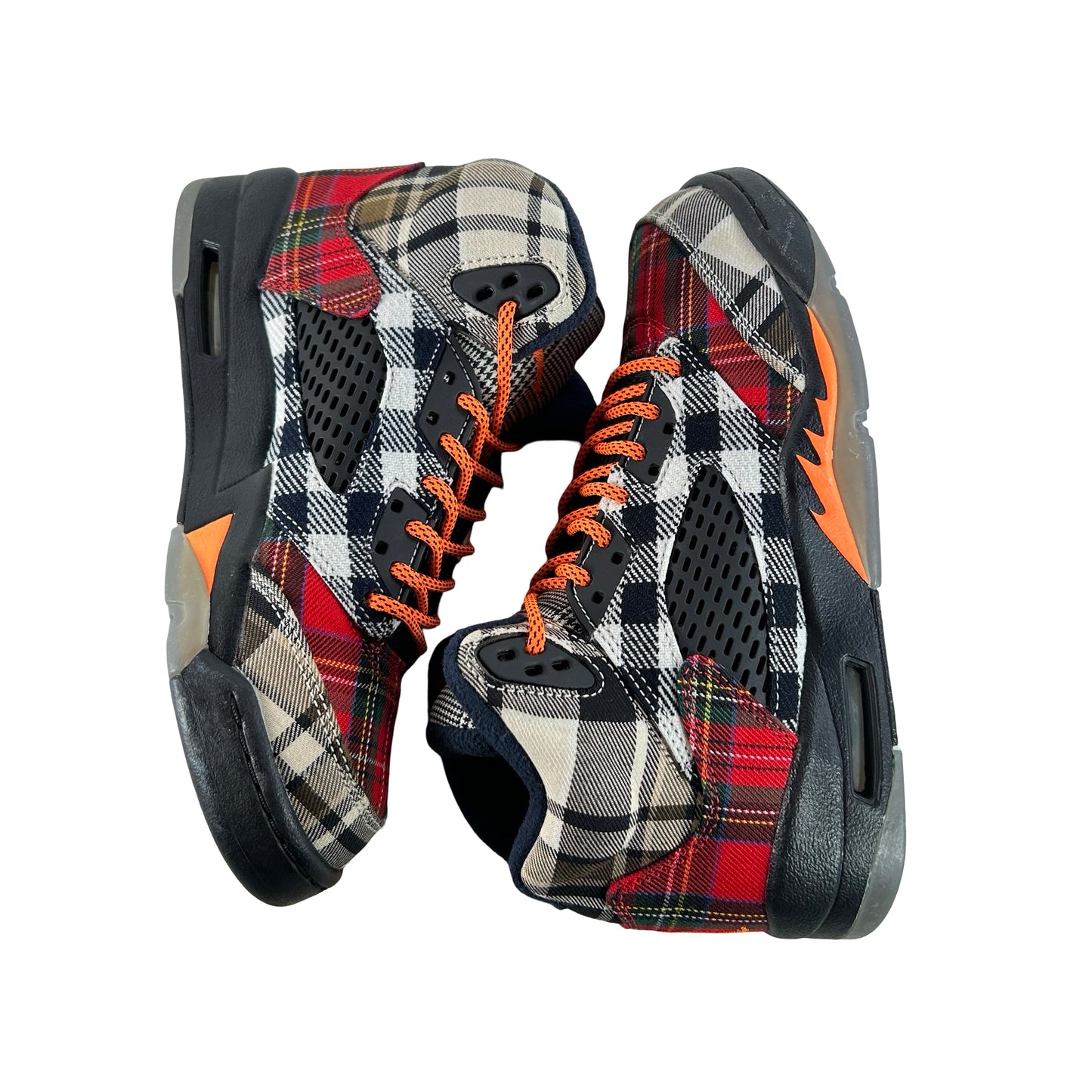 FD4814 008 Jordan 5 Retro Plaid (GS) [USED] - 5 Y (Used) (No Box)