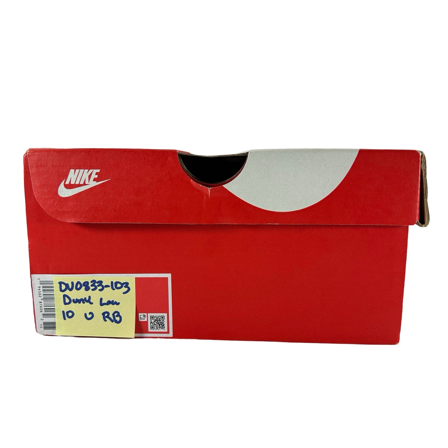 DV0833 103 Nike Dunk Low Concord [USED] - 8 M (Used) (Replace Box)