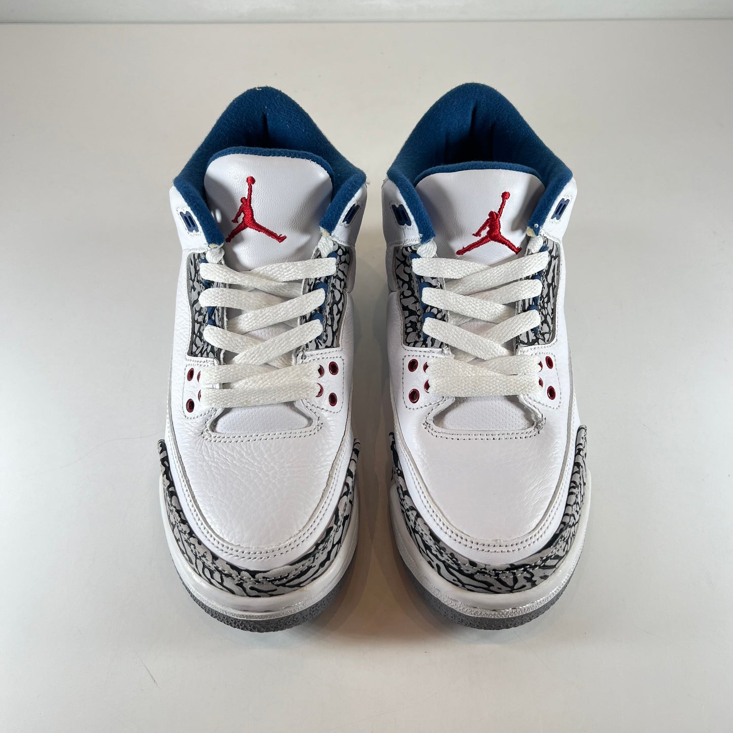 398614 104 Jordan 3 Retro True Blue (2011) (GS) [USED] - 5.5 Y (Used)