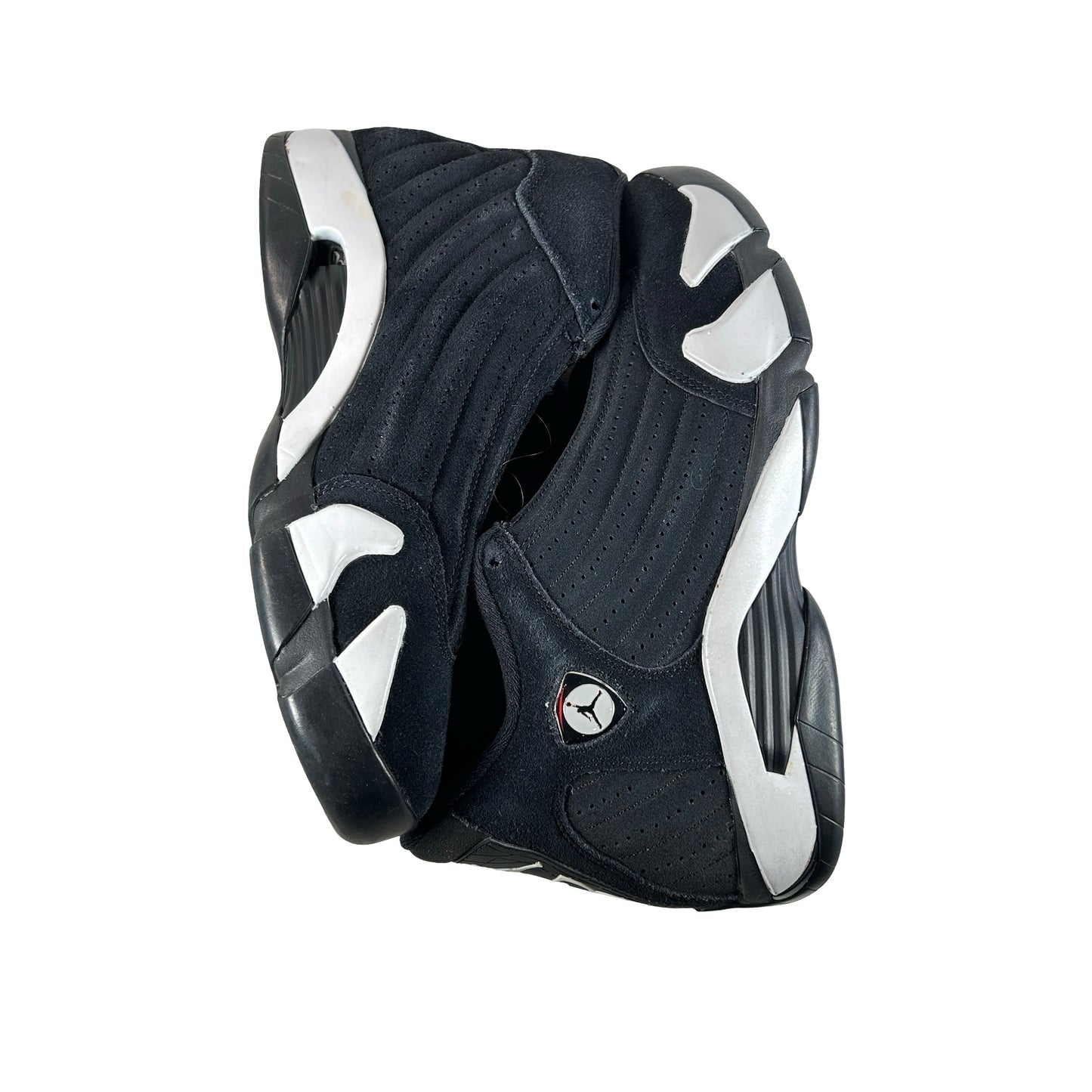 487471 016 Jordan 14 Retro Black White [USED] - 9.5 M (Used3)