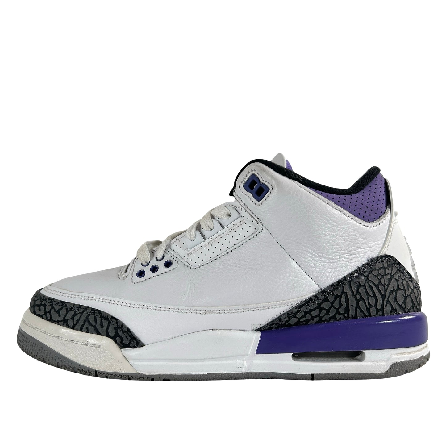 DM0967 105 Jordan 3 Retro Dark Iris (GS) [USED] - 6 Y (Used) (Replace Box)