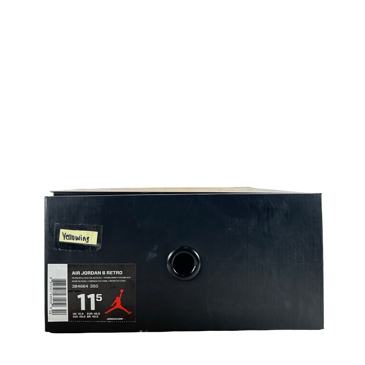 384664 350 Jordan 6 Retro Champagne - 11.5 M (Yellowing)