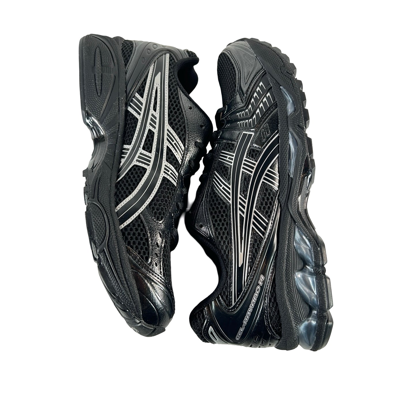 1201A019 006 ASICS Gel-Kayano 14 Black Pure Silver [USED] - 8.5 M (Used3)