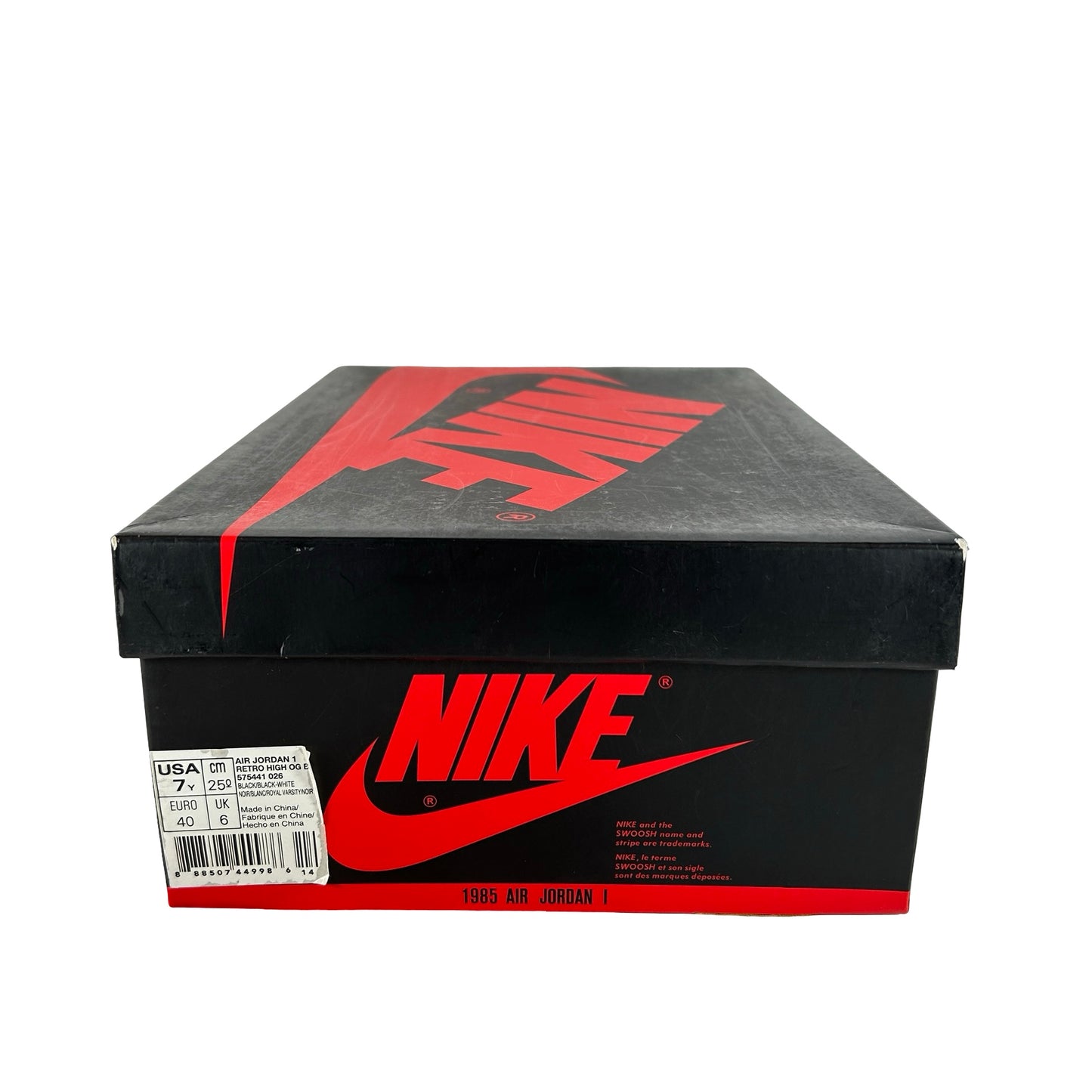 575441 026 Jordan 1 Retro Top 3 (GS) [USED] - 7 Y (Used)