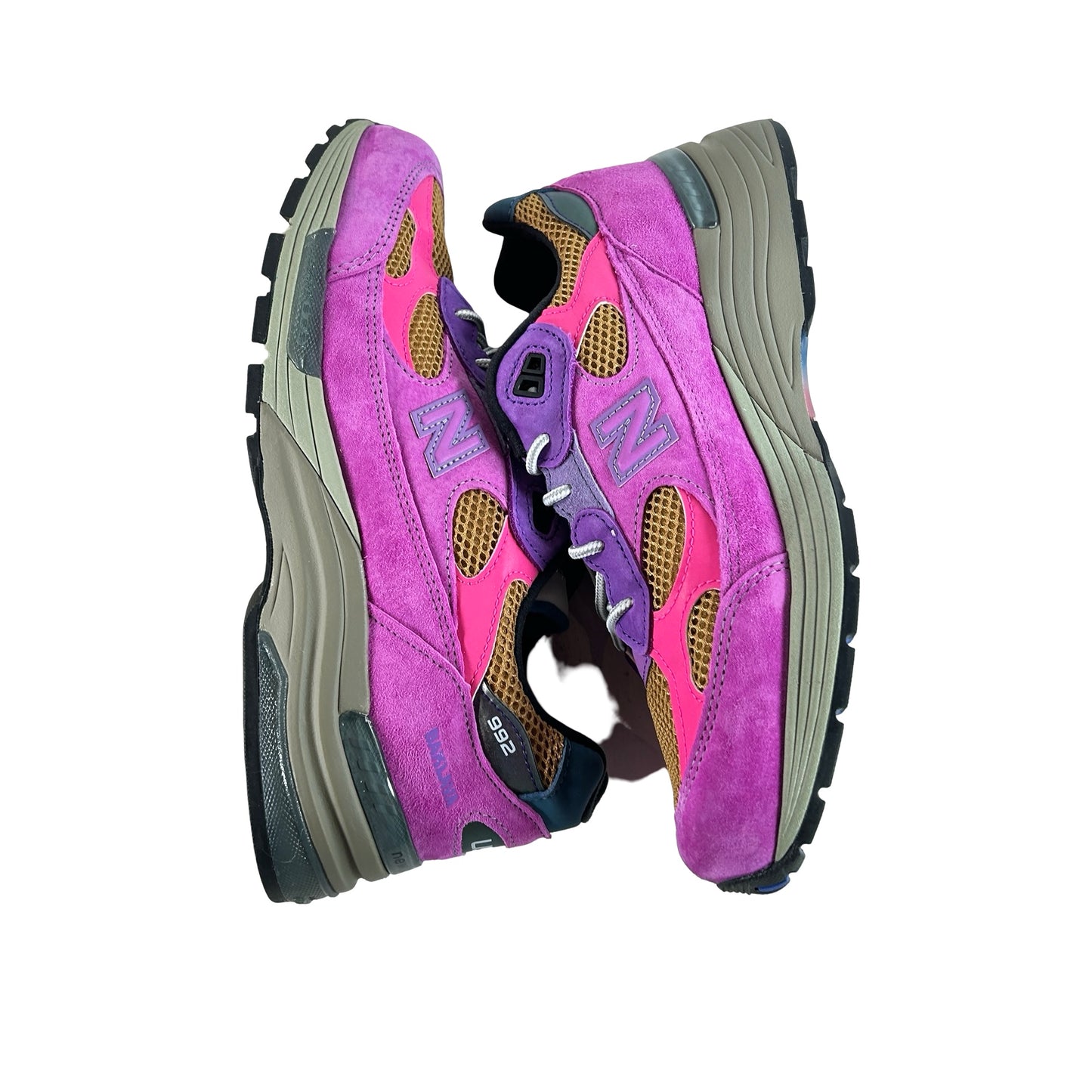 U992AC1 New Balance 992 MiUSA Action Bronson Digitalis Purpurea [USED] - 8.5 M (Used)