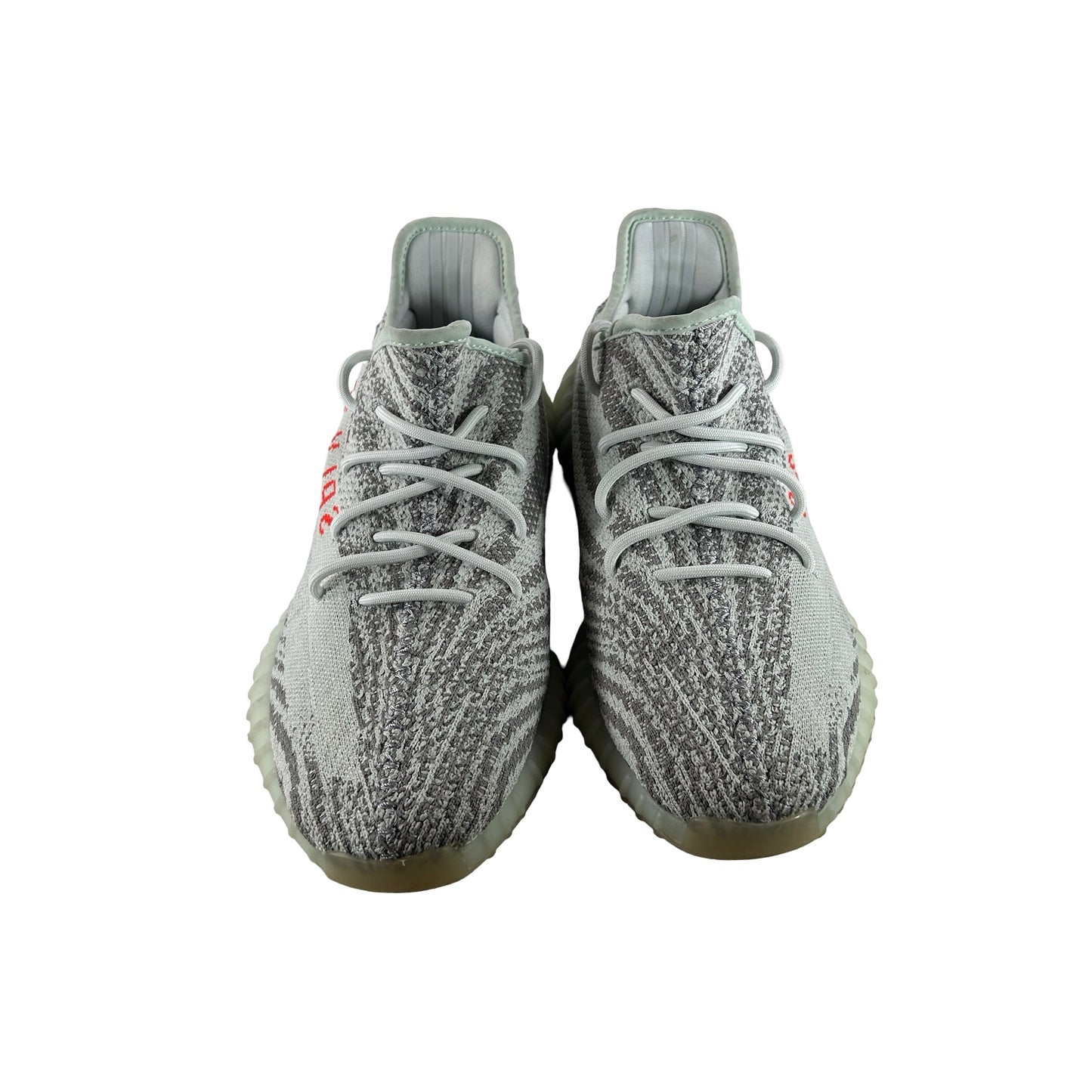 B37571 adidas Yeezy Boost 350 V2 Blue Tint (2017/2023) [USED] - 12 M (Used) (No Box)