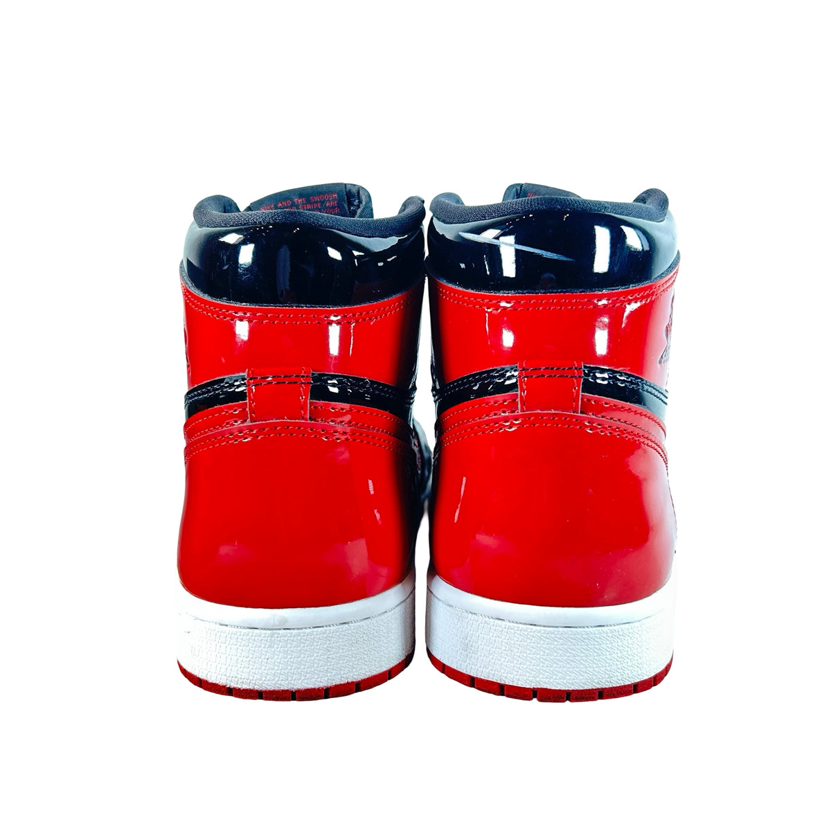 555088 063 Jordan 1 Retro High OG Patent Bred [USED] - 10 M (Used8)