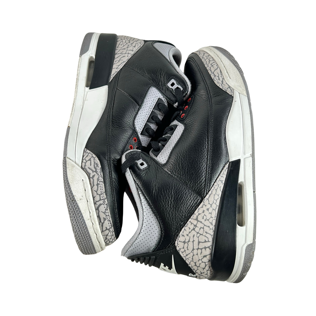 DN3707 010 Jordan 3 Retro OG Black Cement (2024) [USED] - 10.5 M (Used37)