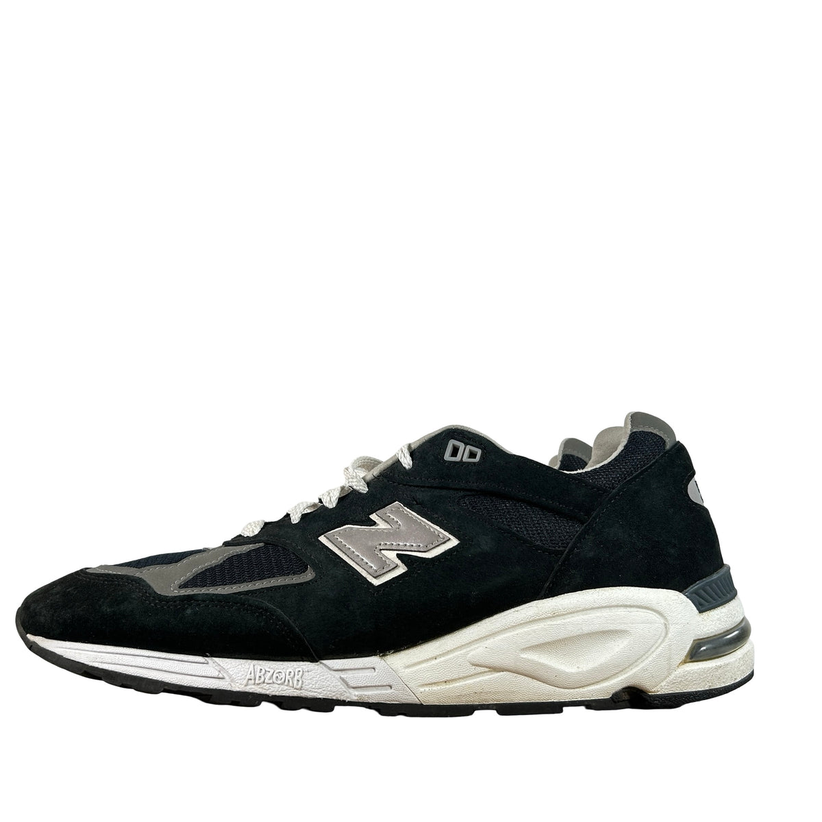 M990BL2 New Balance 990v2 MiUSA Black Grey [USED] - 12 M (Used) (No Box)