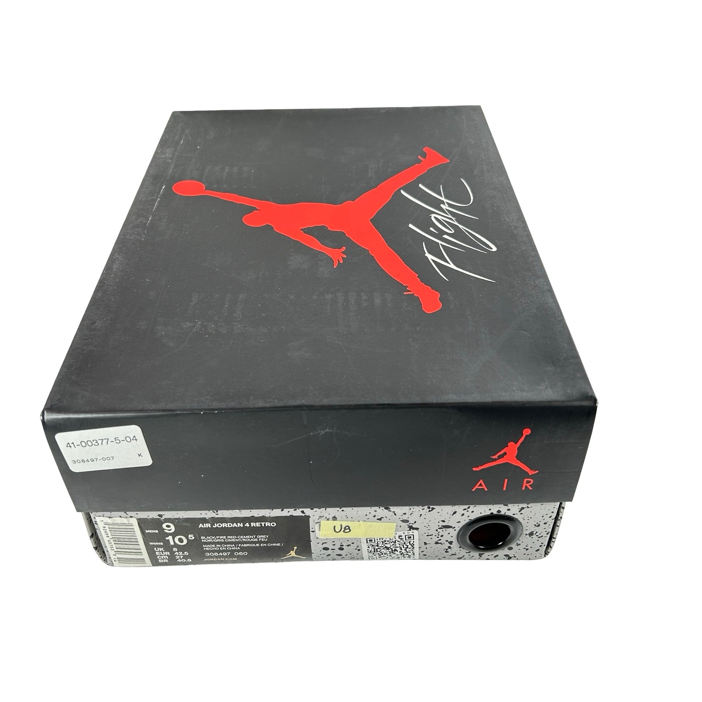 308497 060 Jordan 4 Bred (2019) [USED] - 9 M (Used8)