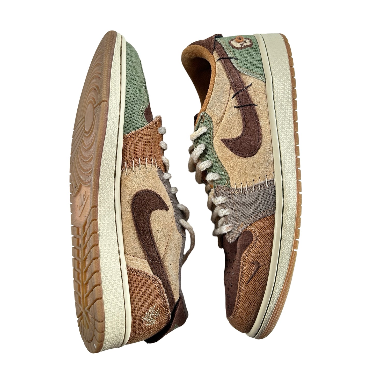 DZ7292 200 Jordan 1 Retro Low OG Zion Williamson Voodoo [USED] - 10.5 M (Used) (No Box)