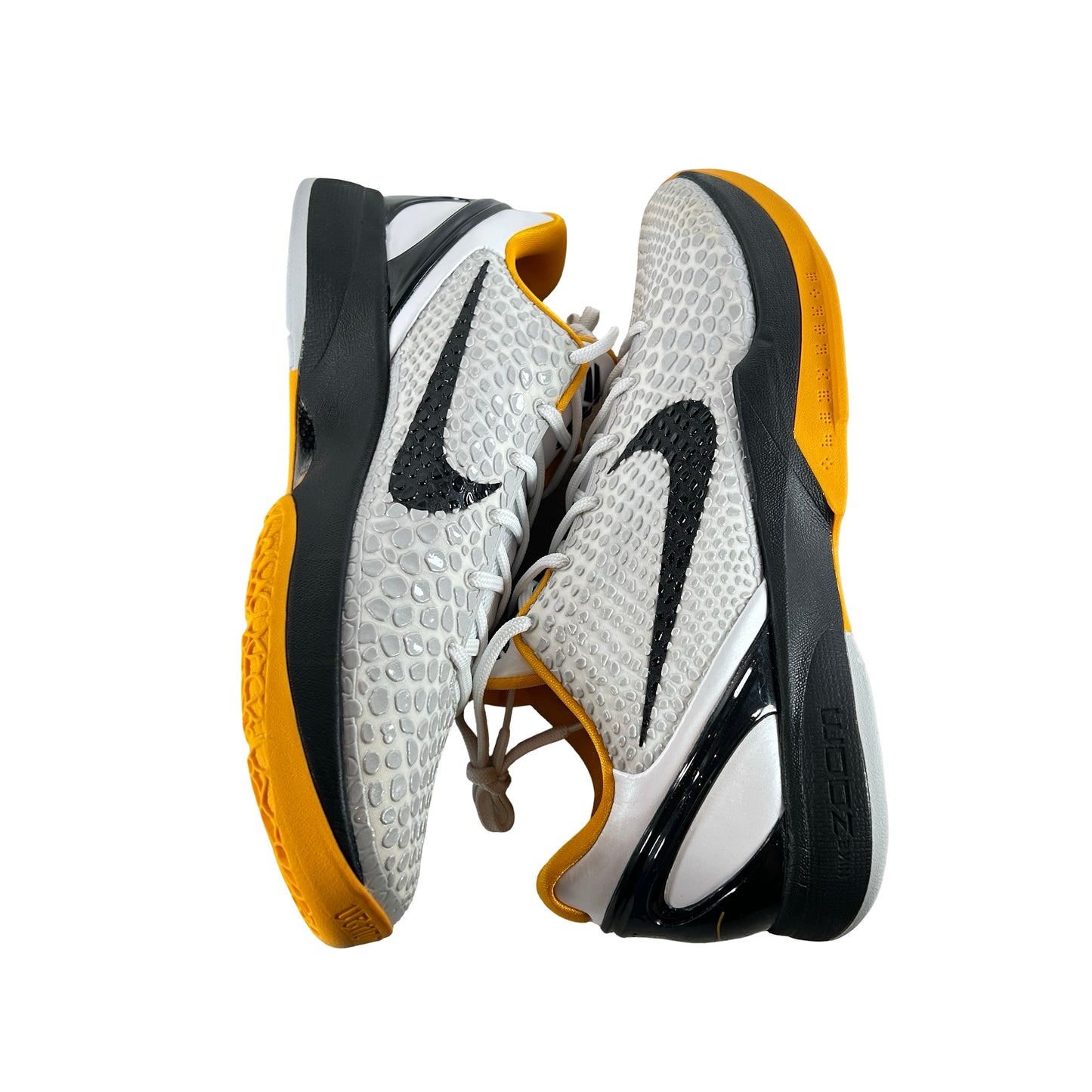 CW2190 100 Kobe 6 Protro Playoff Pack White Del Sol - 14 M (Yellowing)