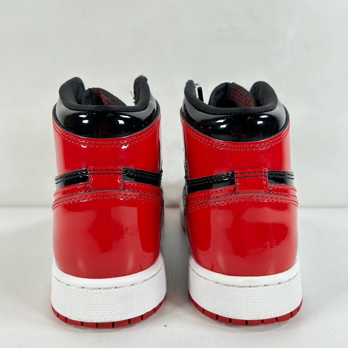 575441 063 Jordan 1 Retro High OG Patent Bred (GS) [USED] - 4.5 Y (Used)