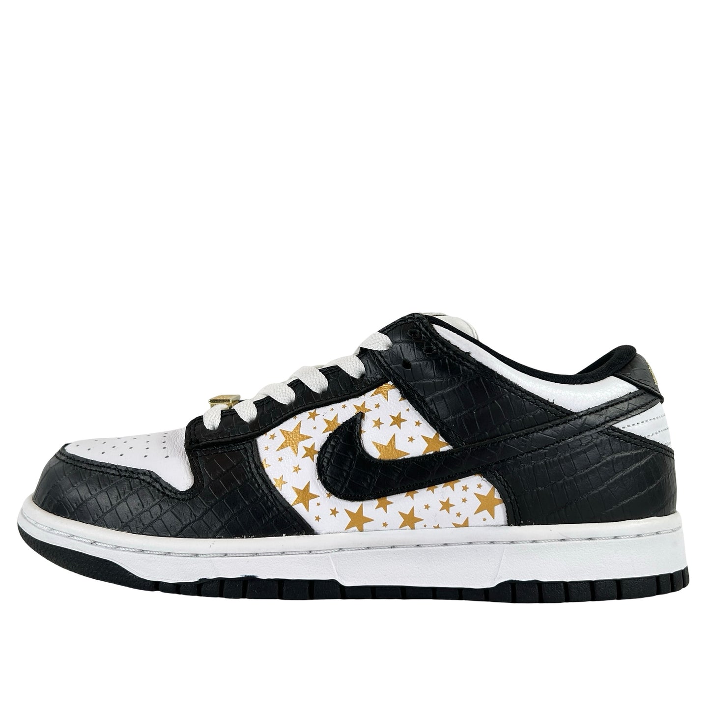DH3228 102 Dunk SB Low Supreme Black [USED] - 8 M (Used)