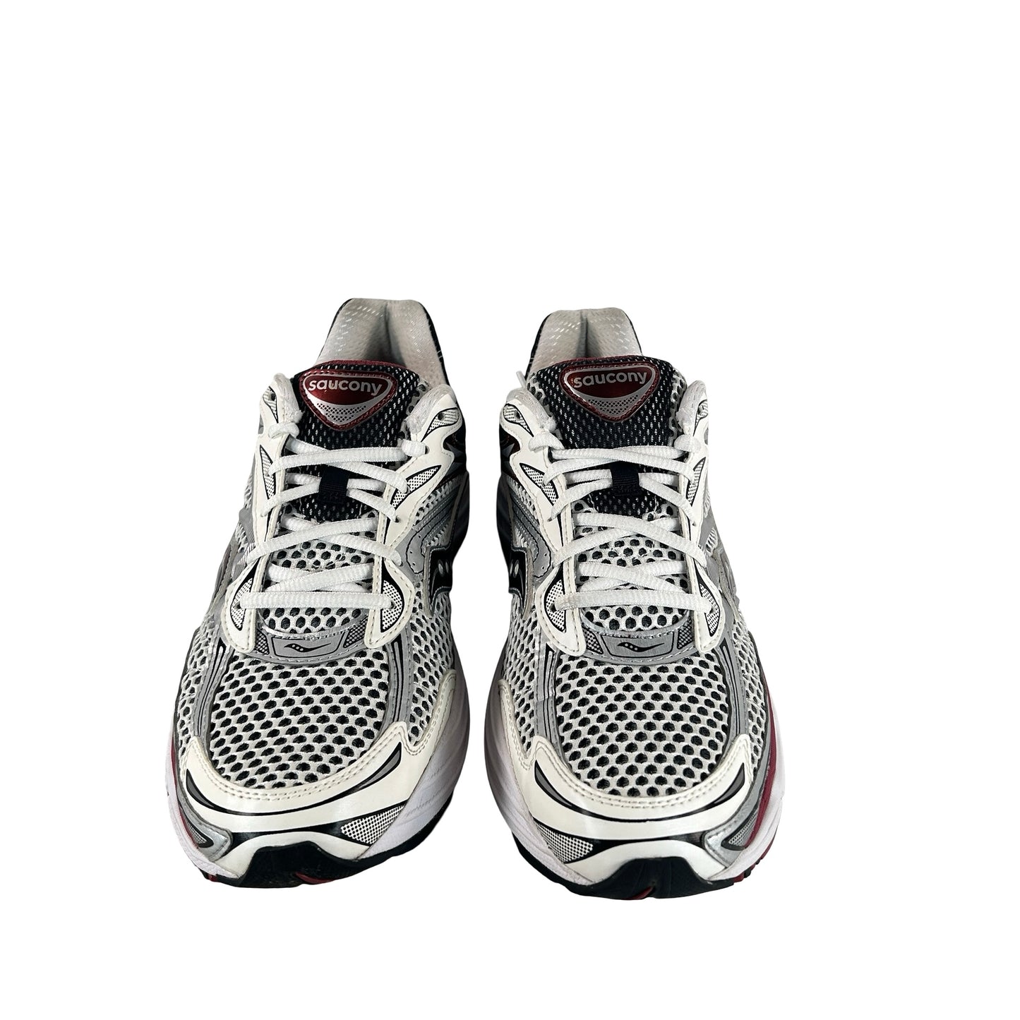 S70739-1 Saucony ProGrid Omni 9 OG White Silver Red [USED] - 10.5 M (Used)
