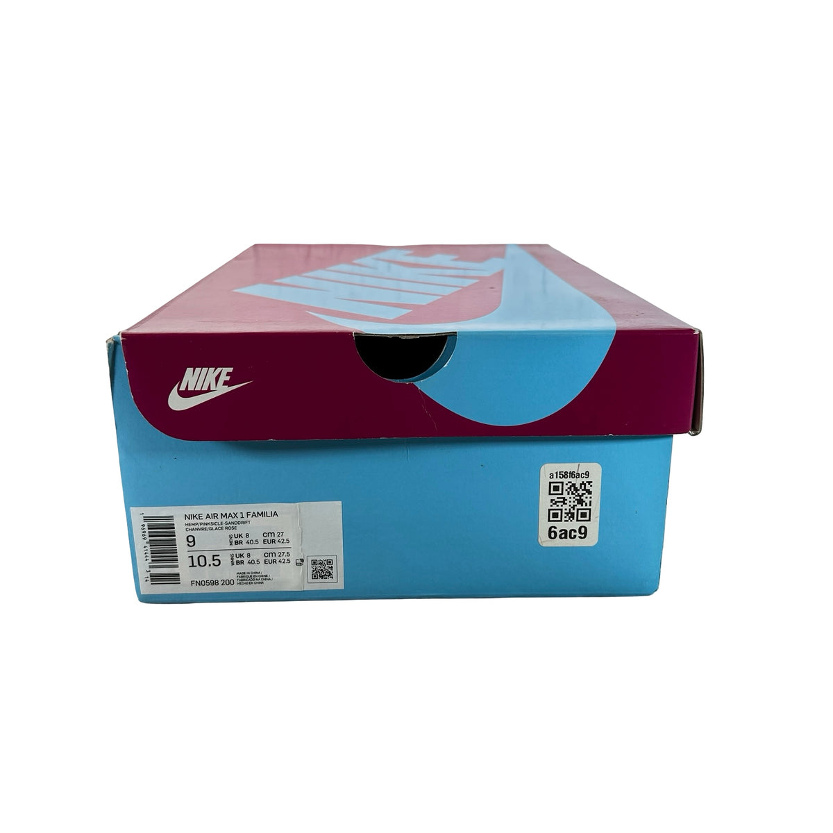 FN0598 200 Nike Air Max 1 Familia [USED] - 9 M (Used)