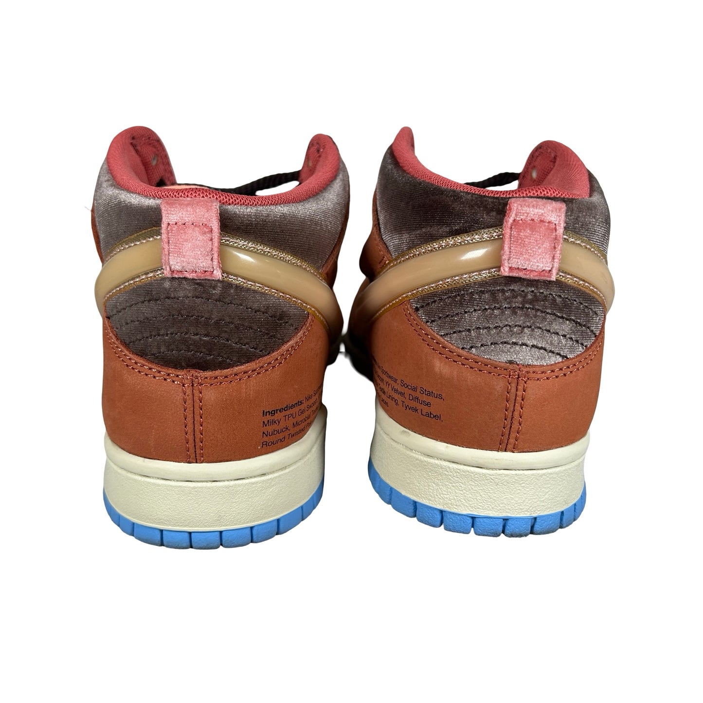 DJ1173 700 Nike Dunk Mid Social Status Free Lunch Chocolate Milk [USED] - 9.5 M (Used) (Replace Box)