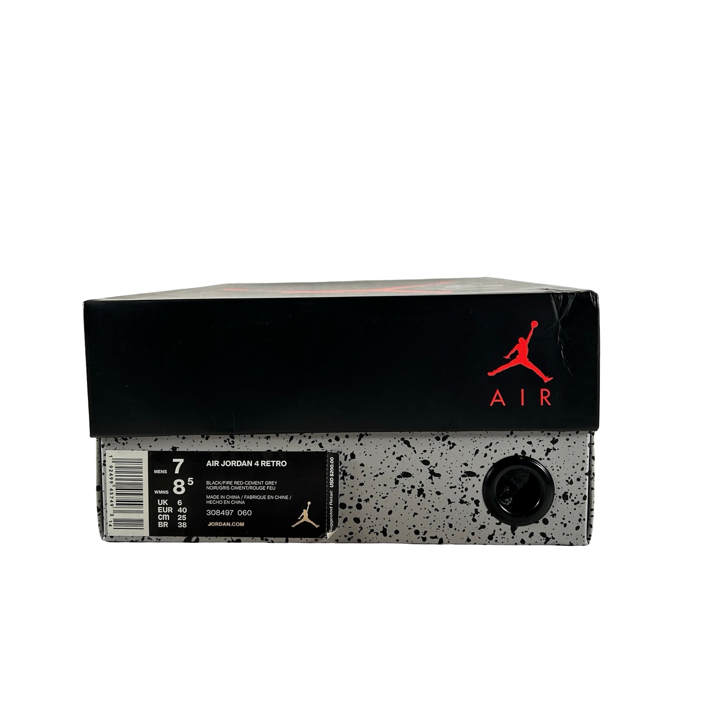 308497 060 Jordan 4 Bred (2019) [USED] - 7 M (Used)
