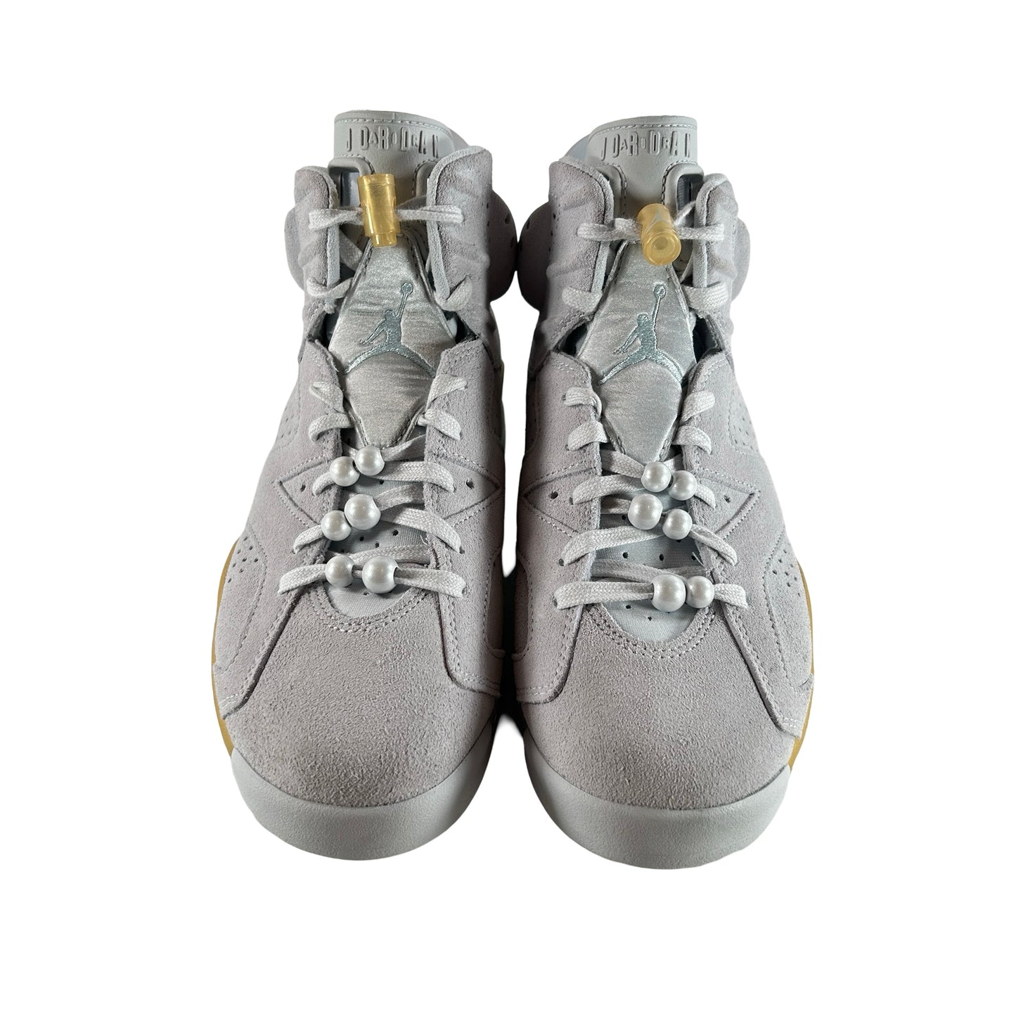 DQ4914 074 Jordan 6 Retro Craft Paris Olympics Pearl (Women's) [USED] - 10.5 W (Used)