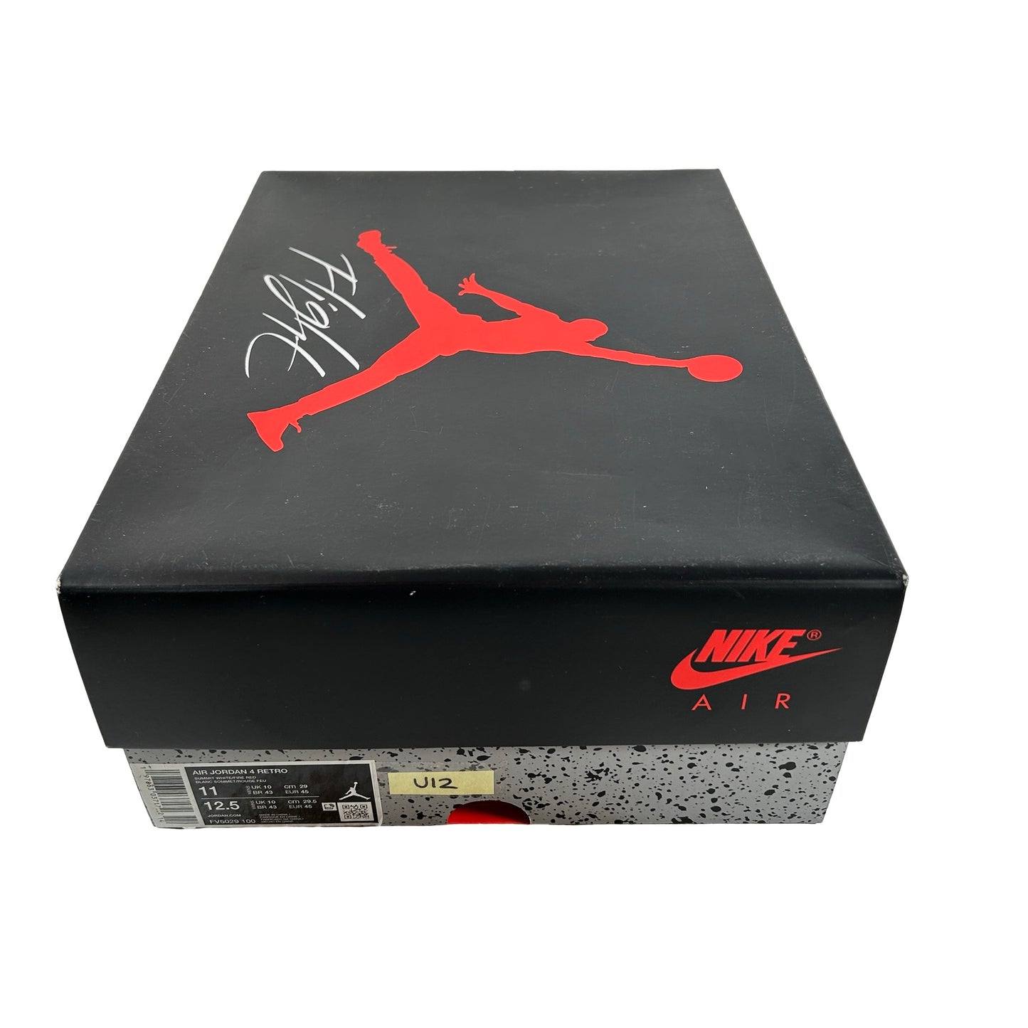 FV5029 100 Jordan 4 Retro White Cement (2025) [USED] - 11 M (Used12)