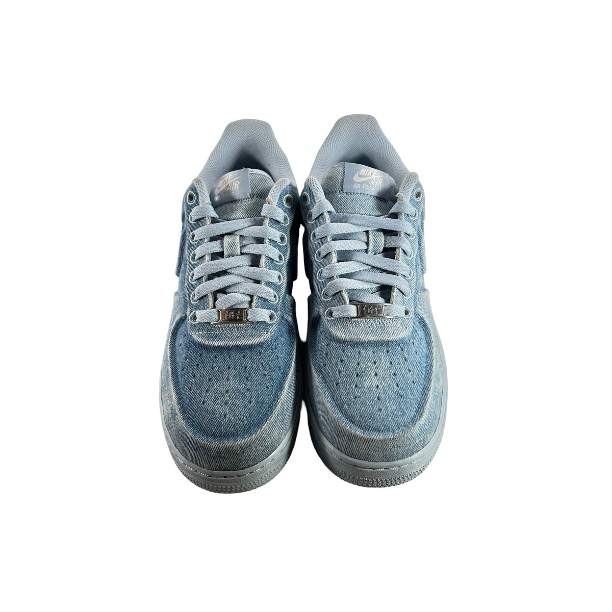 IQ9773 400 Nike Air Force 1 Low Ja Morant Denim Light Armory Blue [USED] - 9.5 M (Used)