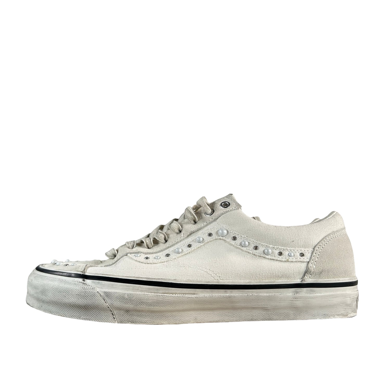 VN000E8VCCZ Vans OTW Old Skool 36 Pearlized Pack Marshmallow [USED] - 11.5 M (Used) (Replace Box)