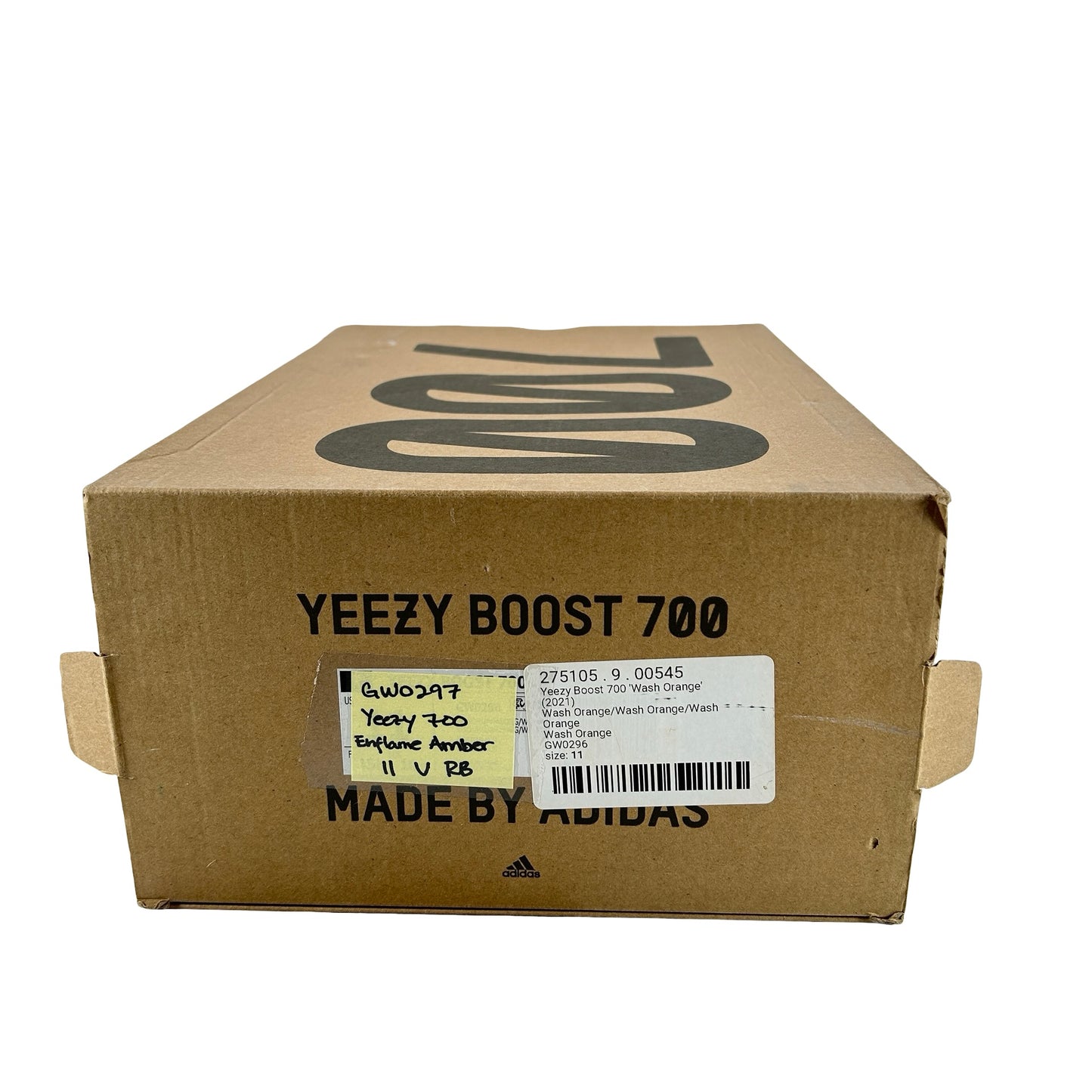 GW0297 adidas Yeezy Boost 700 Enflame Amber [USED] - 11 M (Used) (Replace Box)