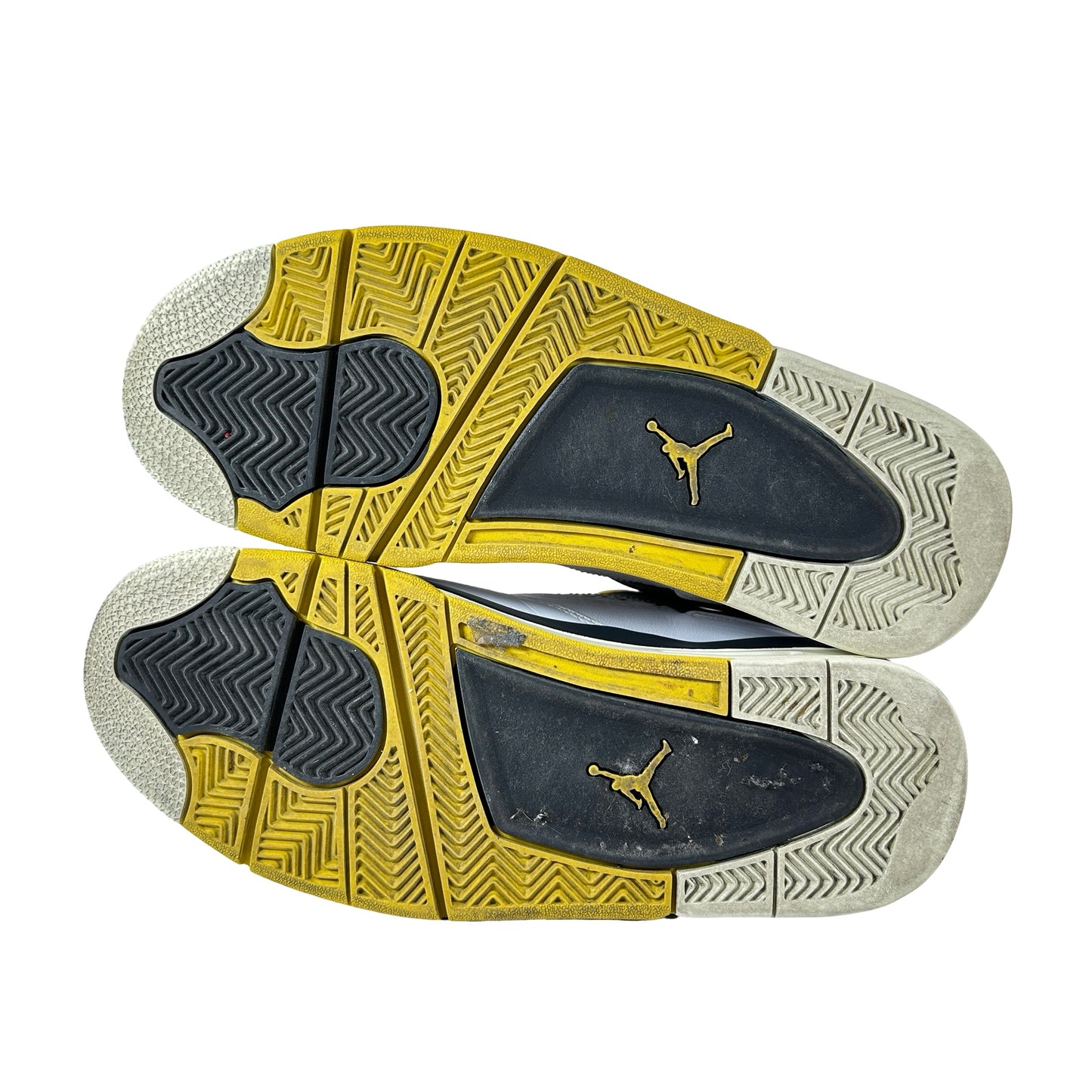 AQ9129 101 Jordan 4 Retro Vivid Sulfur (Women's) [USED] - 10 W (Used2)